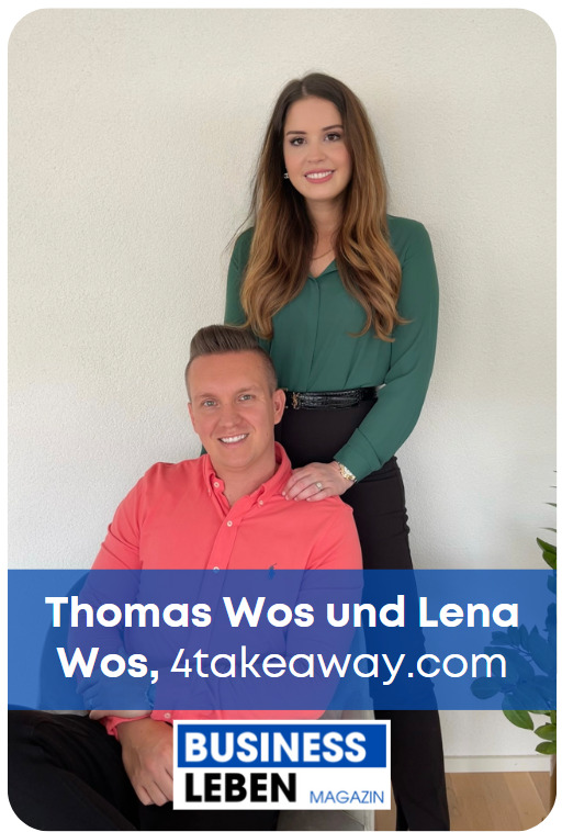 Thomas Wos und Lena Wos, 4takeaway.com