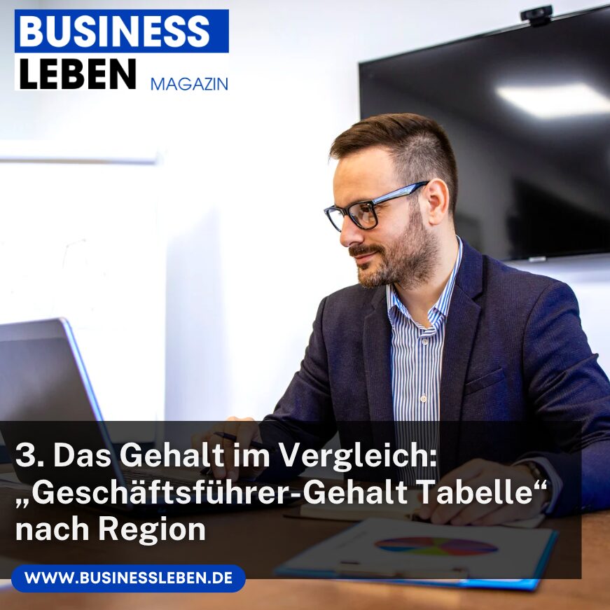 3. Das Gehalt im Vergleich: „Geschäftsführer-Gehalt Tabelle“ nach Region
