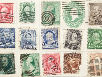 Seltene Briefmarken aus den USA