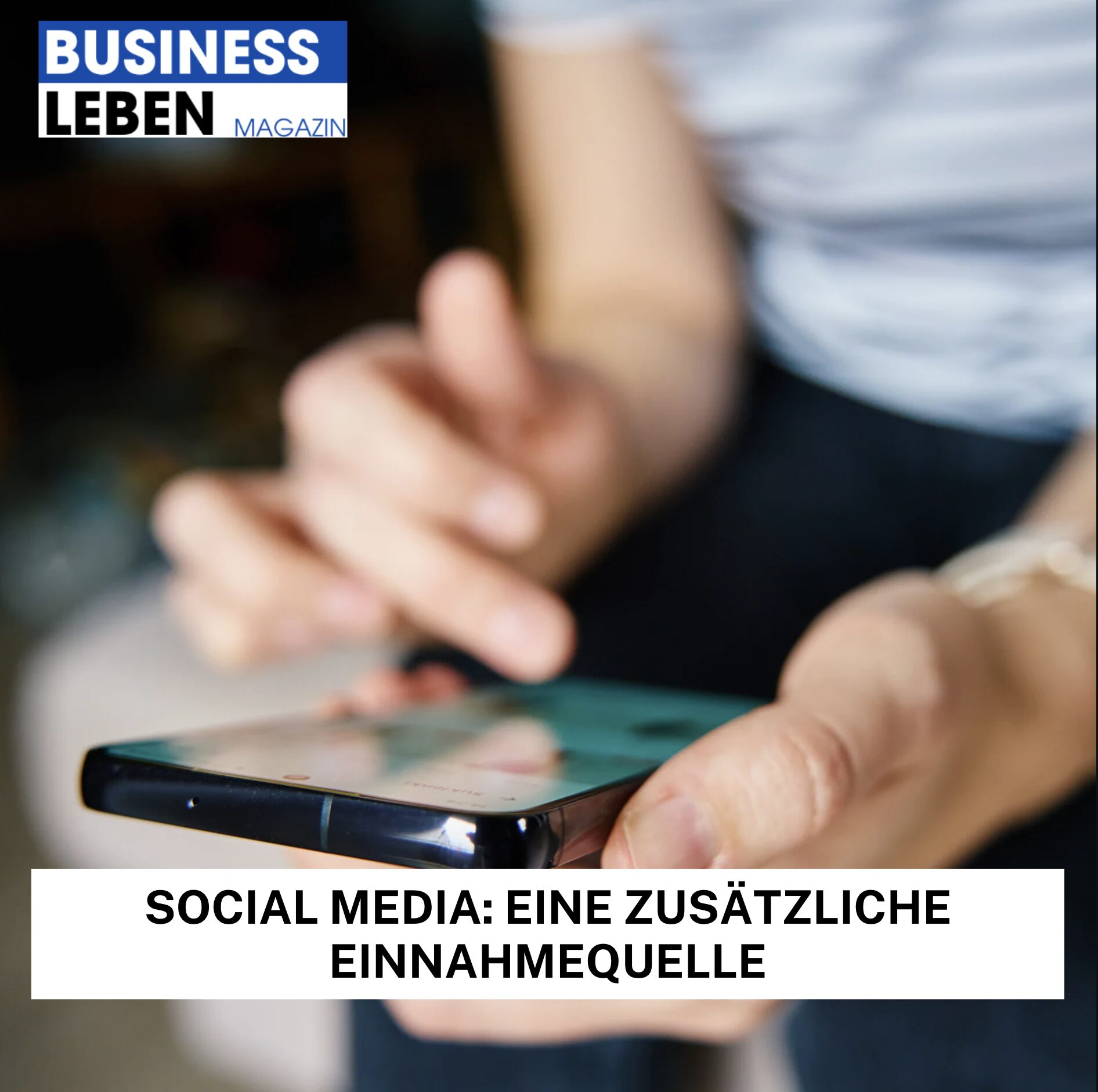 Social Media: Eine zusätzliche Einnahmequelle