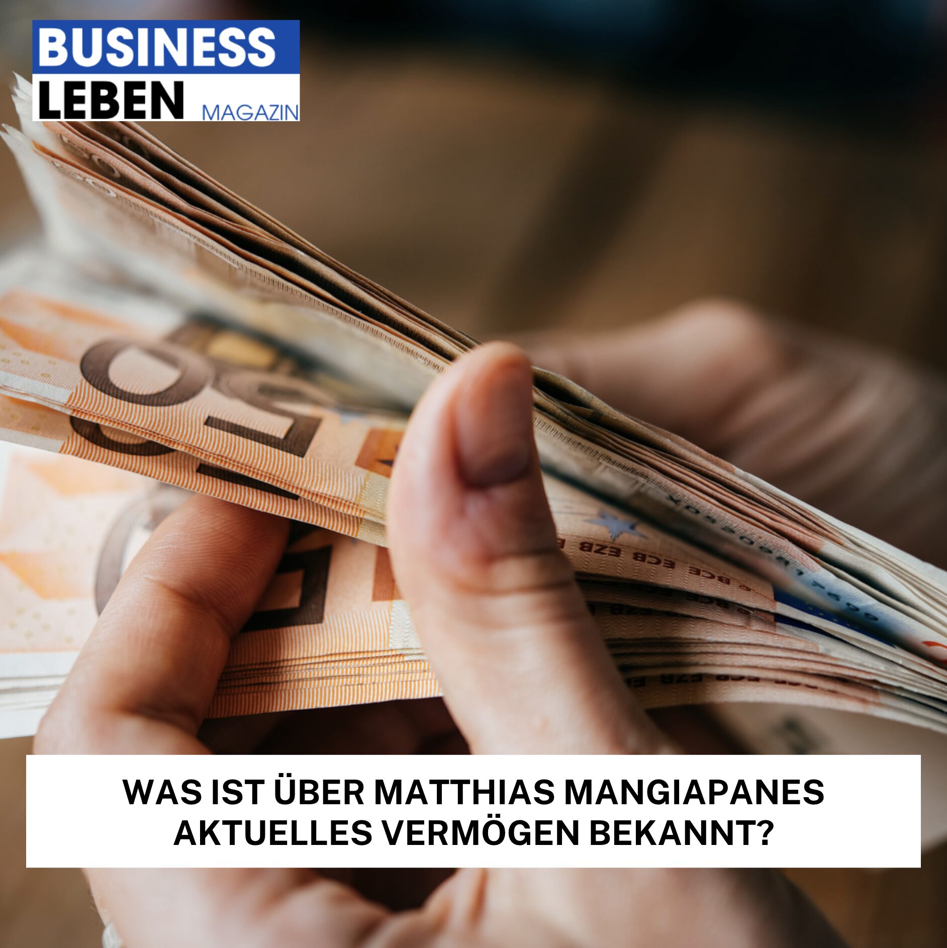 Was ist über Matthias Mangiapanes aktuelles Vermögen bekannt?