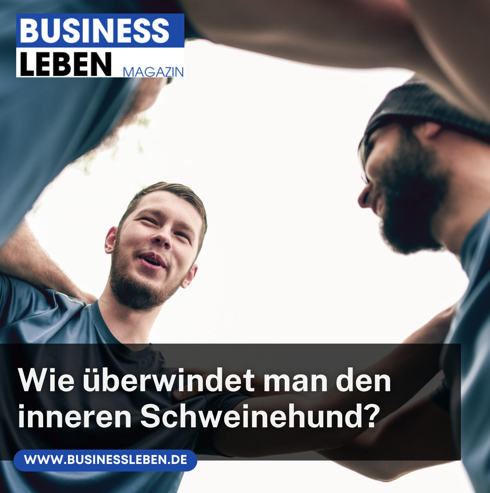 Wie überwindet man den inneren Schweinehund?