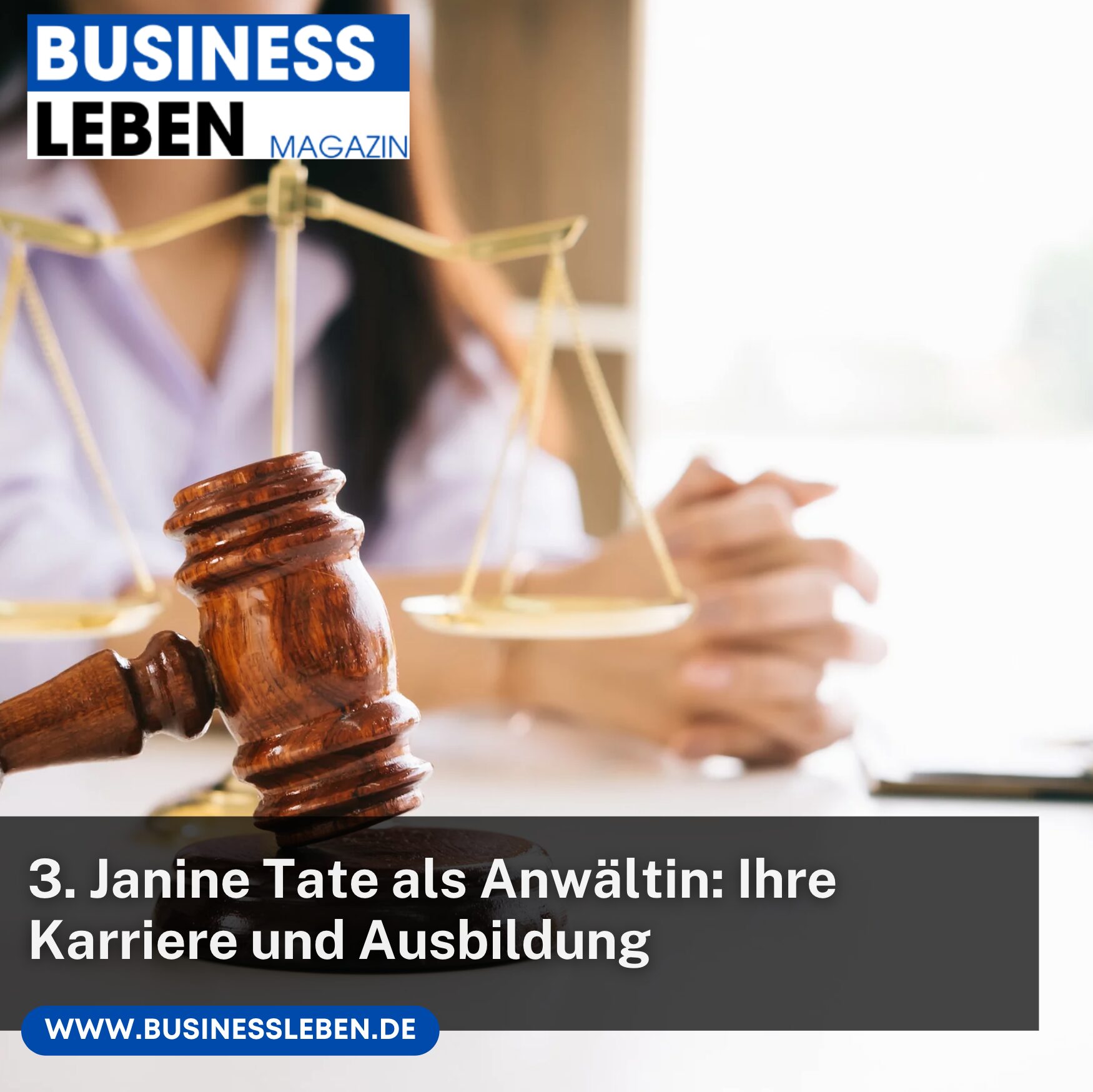 3. Janine Tate als Anwältin: Ihre Karriere und Ausbildung
