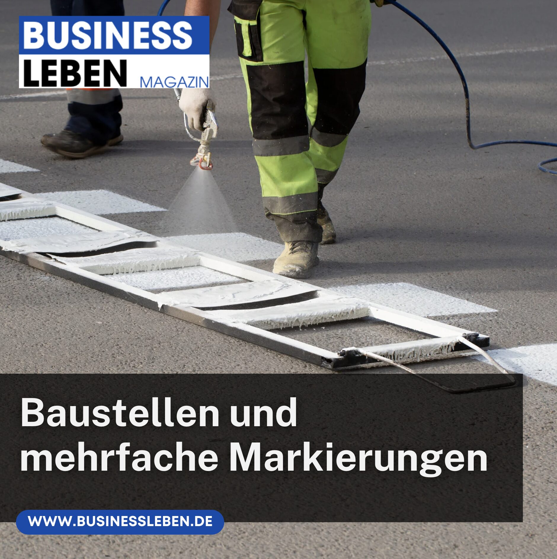 Baustellen und mehrfache Markierungen