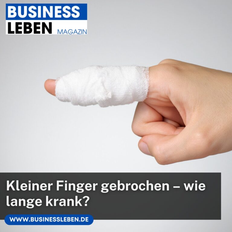 Finger gebrochen wie lange krank? Krankschreibung, Dauer