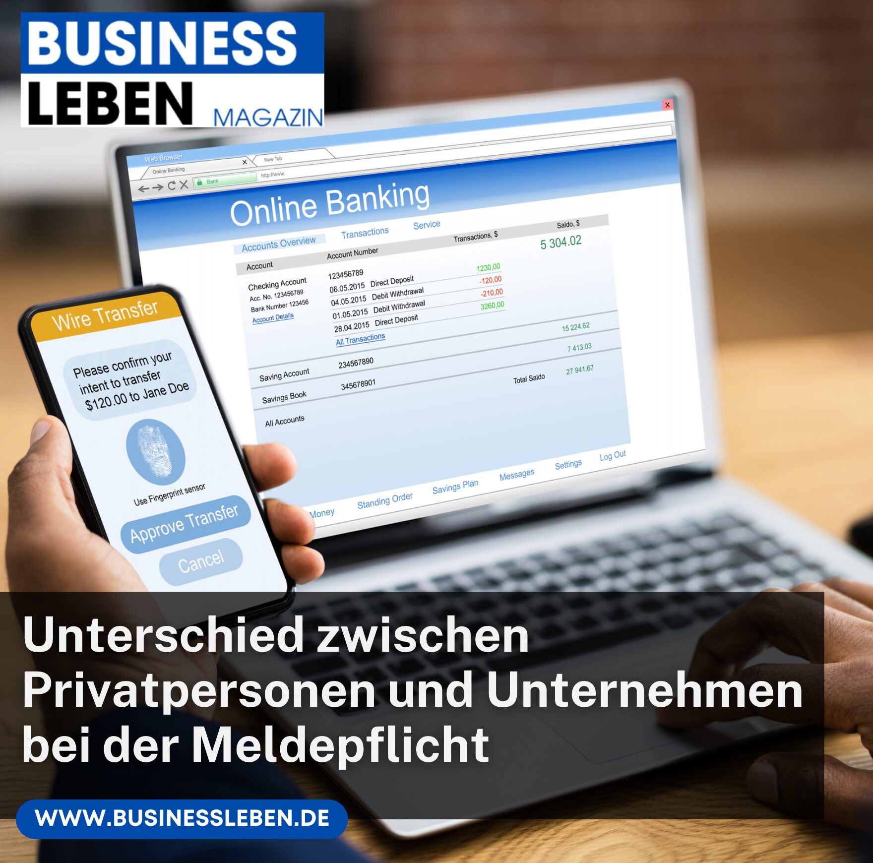 Unterschied zwischen Privatpersonen und Unternehmen bei der Meldepflicht