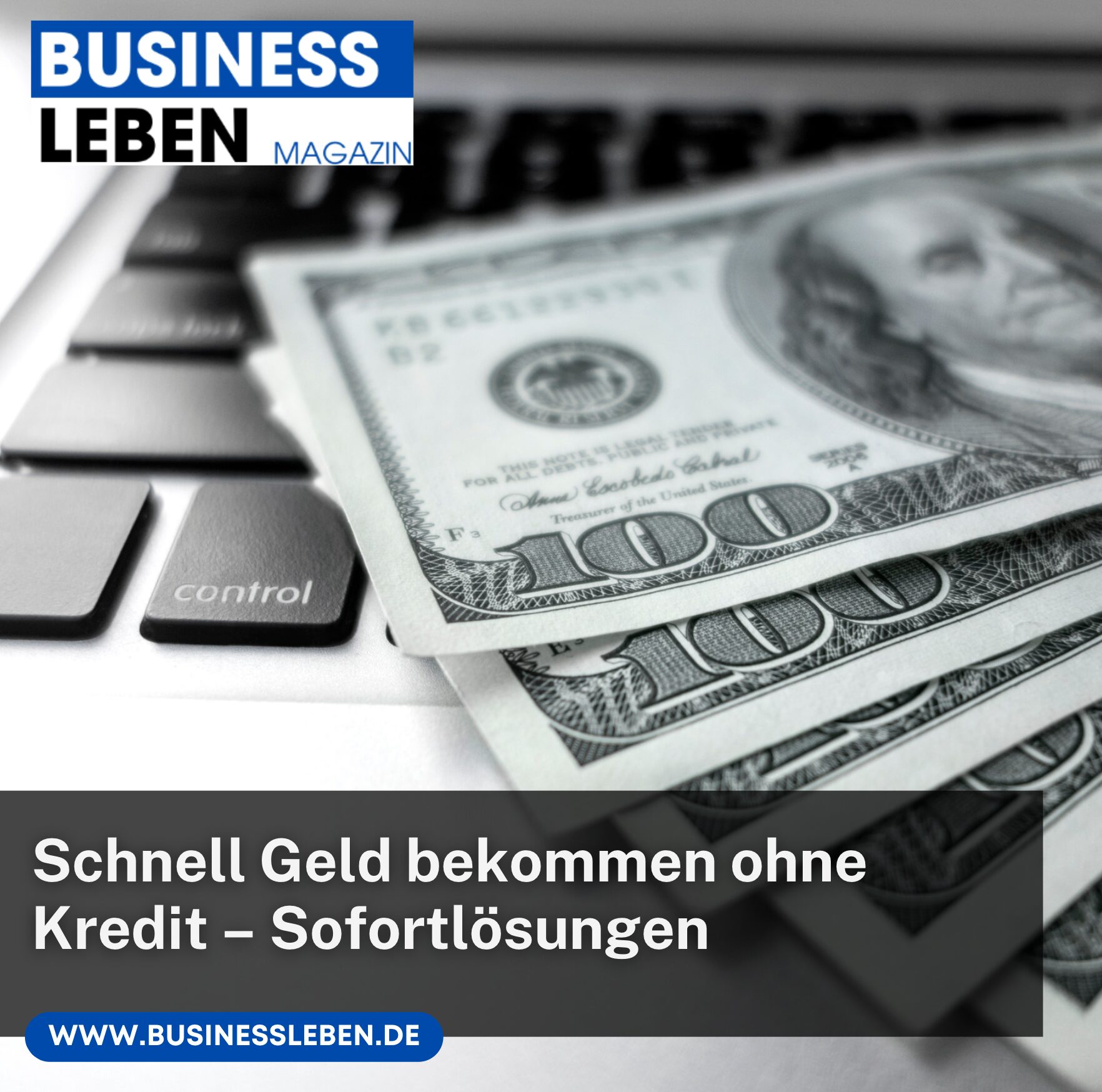 Schnell Geld bekommen ohne Kredit – Sofortlösungen