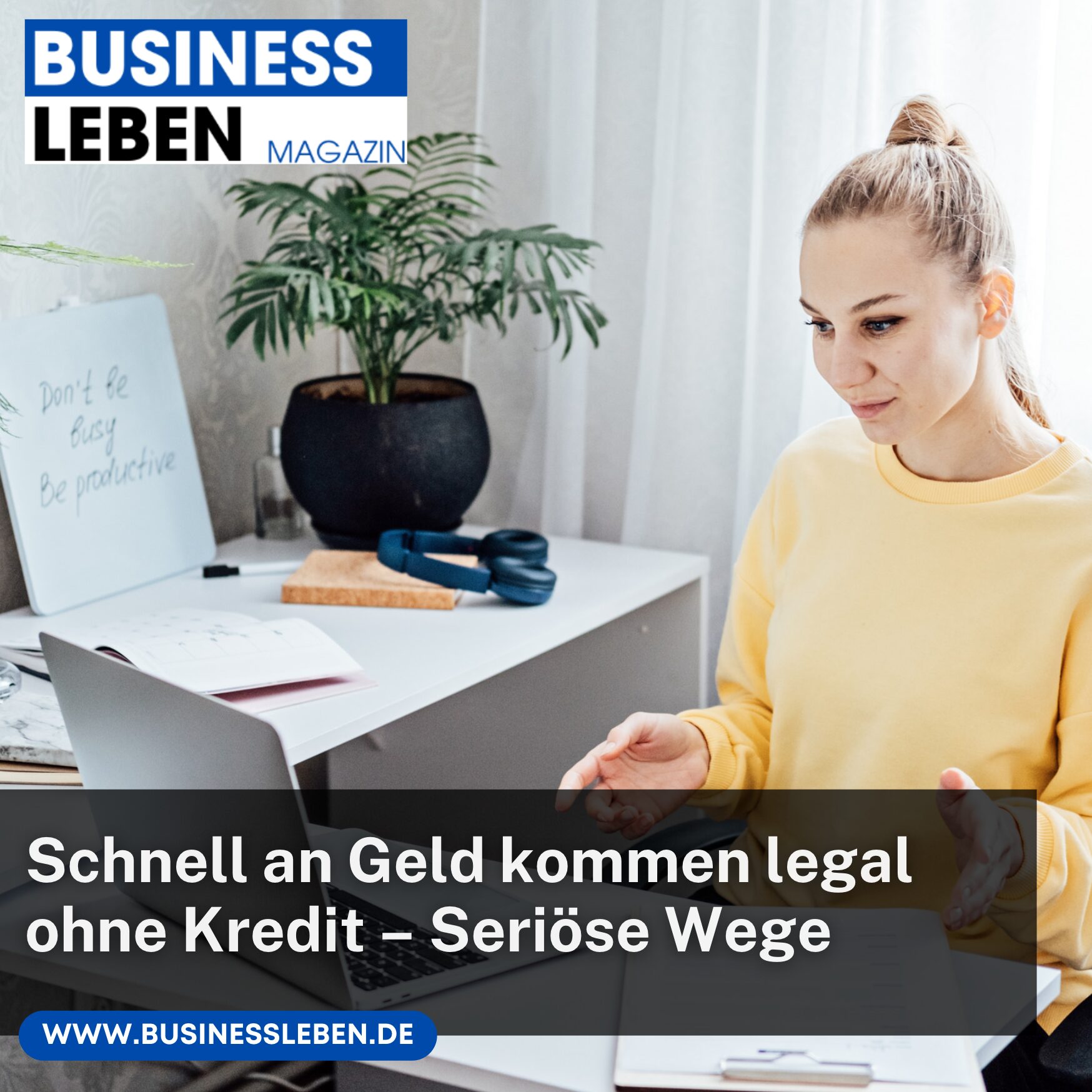 Schnell an Geld kommen legal ohne Kredit – Seriöse Wege
