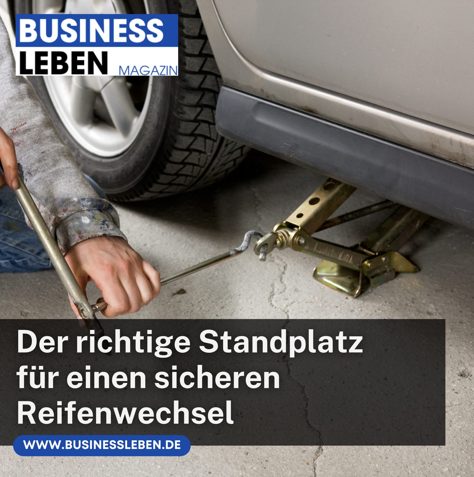 Der richtige Standplatz für einen sicheren Reifenwechsel