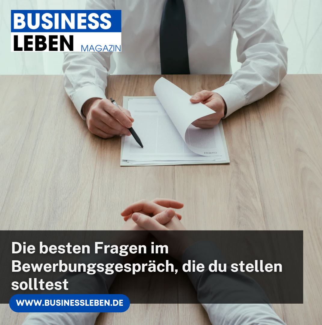 Die besten Fragen im Bewerbungsgespräch, die du stellen solltest