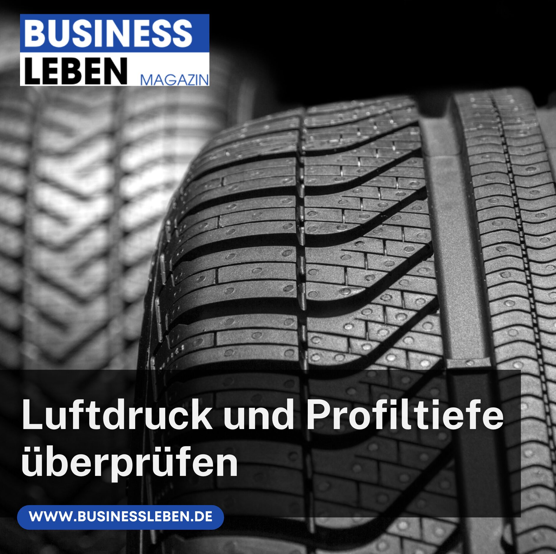 Luftdruck und Profiltiefe überprüfen