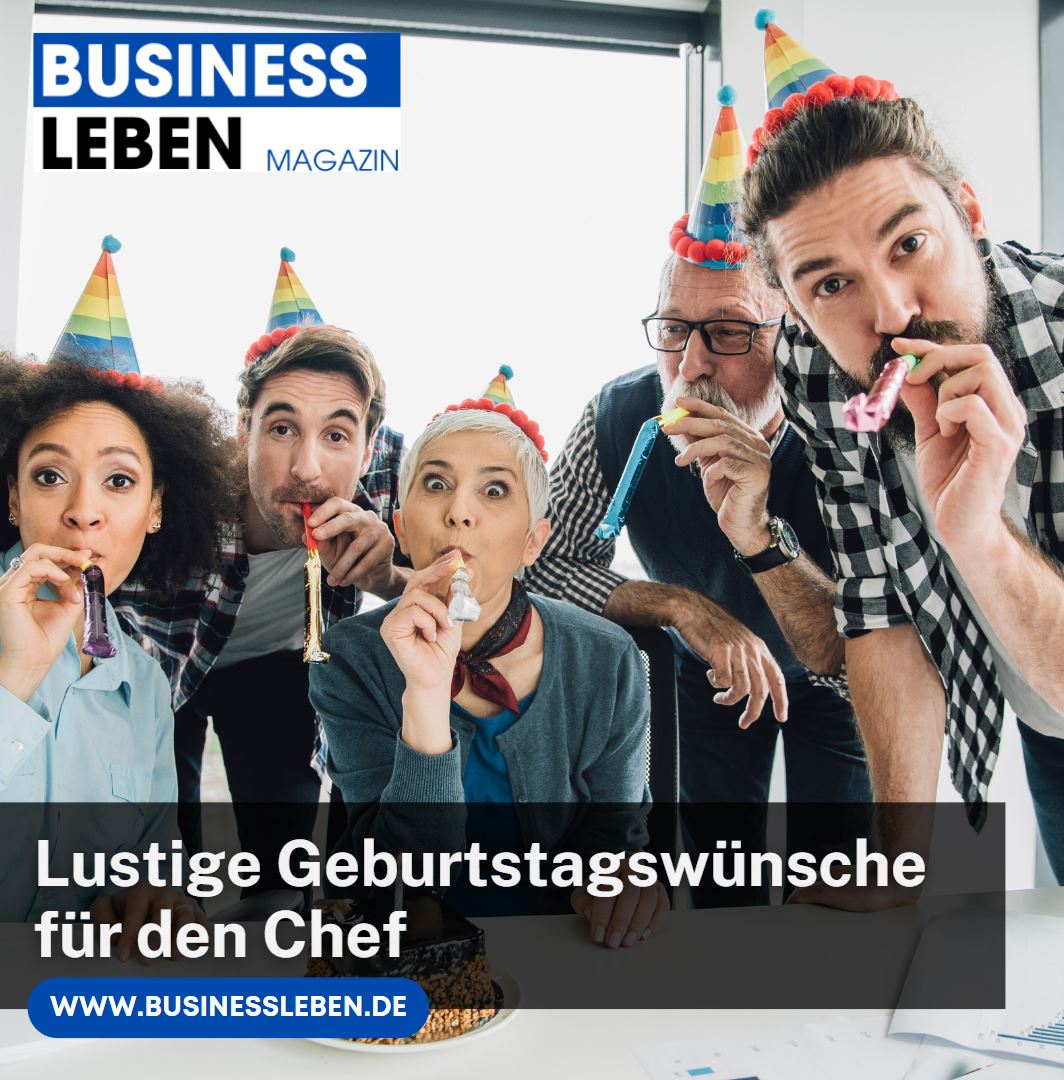 Lustige Geburtstagswünsche für den Chef