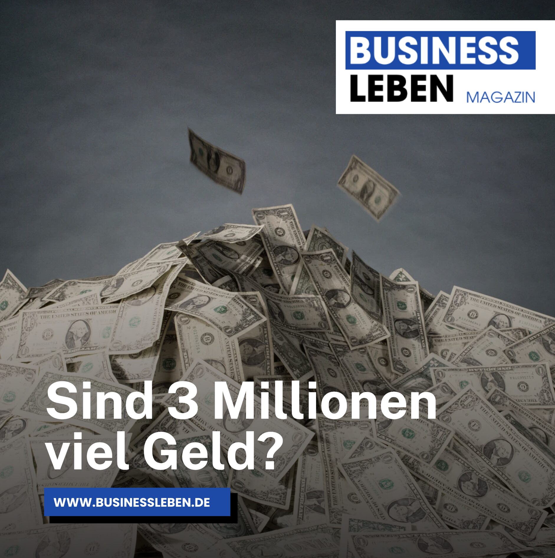 Sind 3 Millionen viel Geld? Sind 3 Millionen viel Geld?