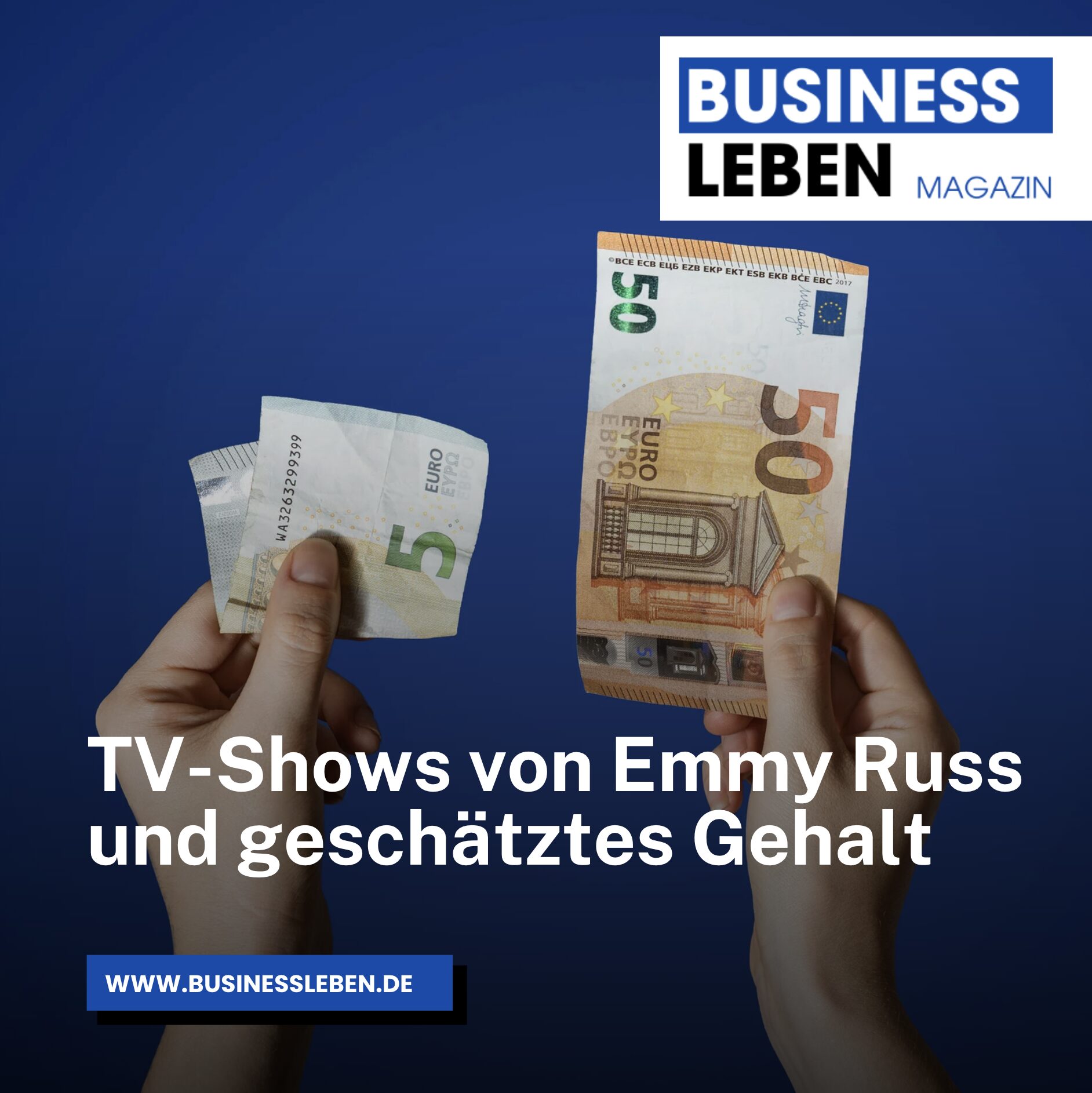 TV-Shows von Emmy Russ und geschätztes Gehalt TV-Shows von Emmy Russ und geschätztes Gehalt