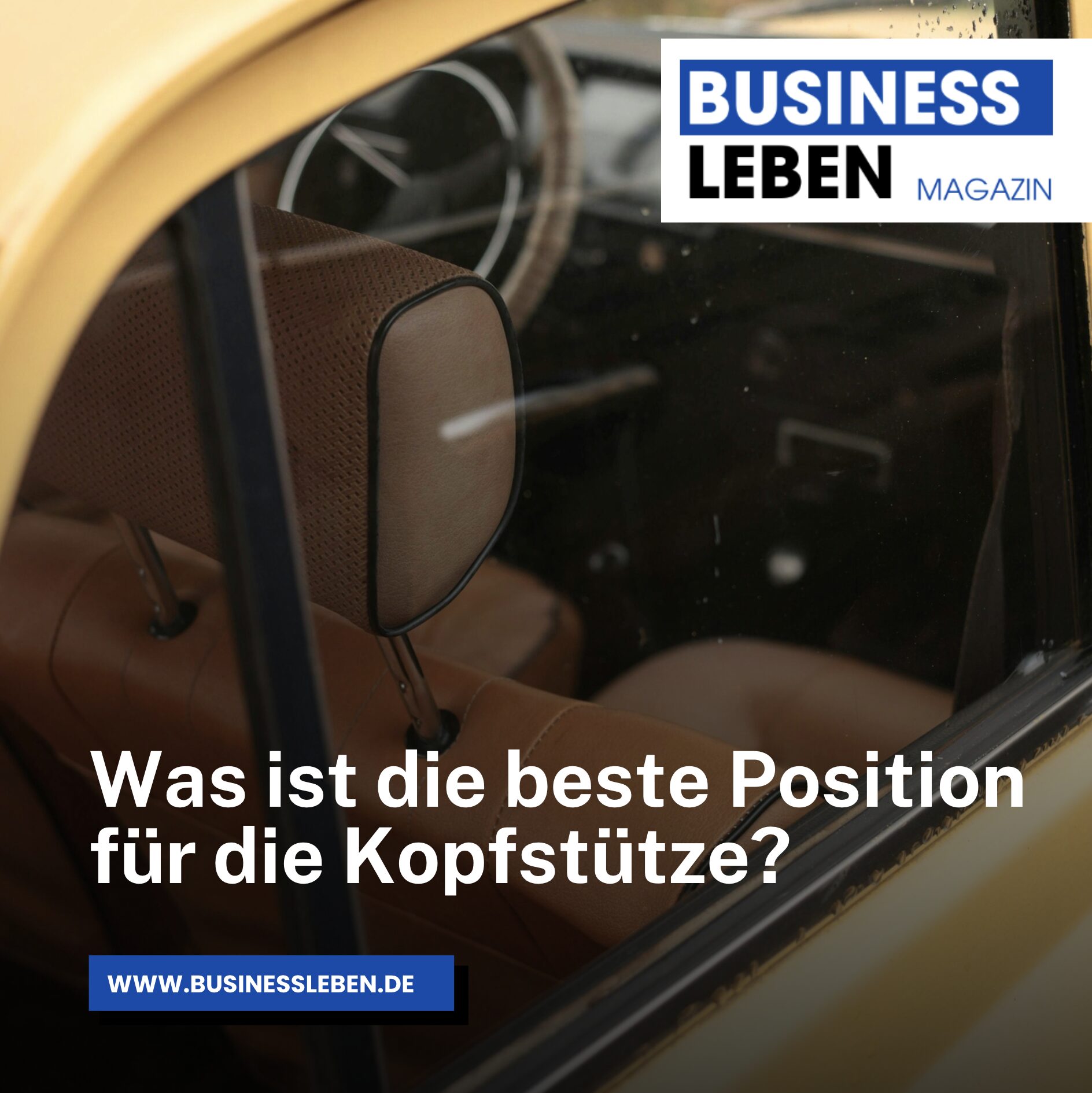 Was ist die beste Position für die Kopfstütze? Was ist die beste Position für die Kopfstütze?