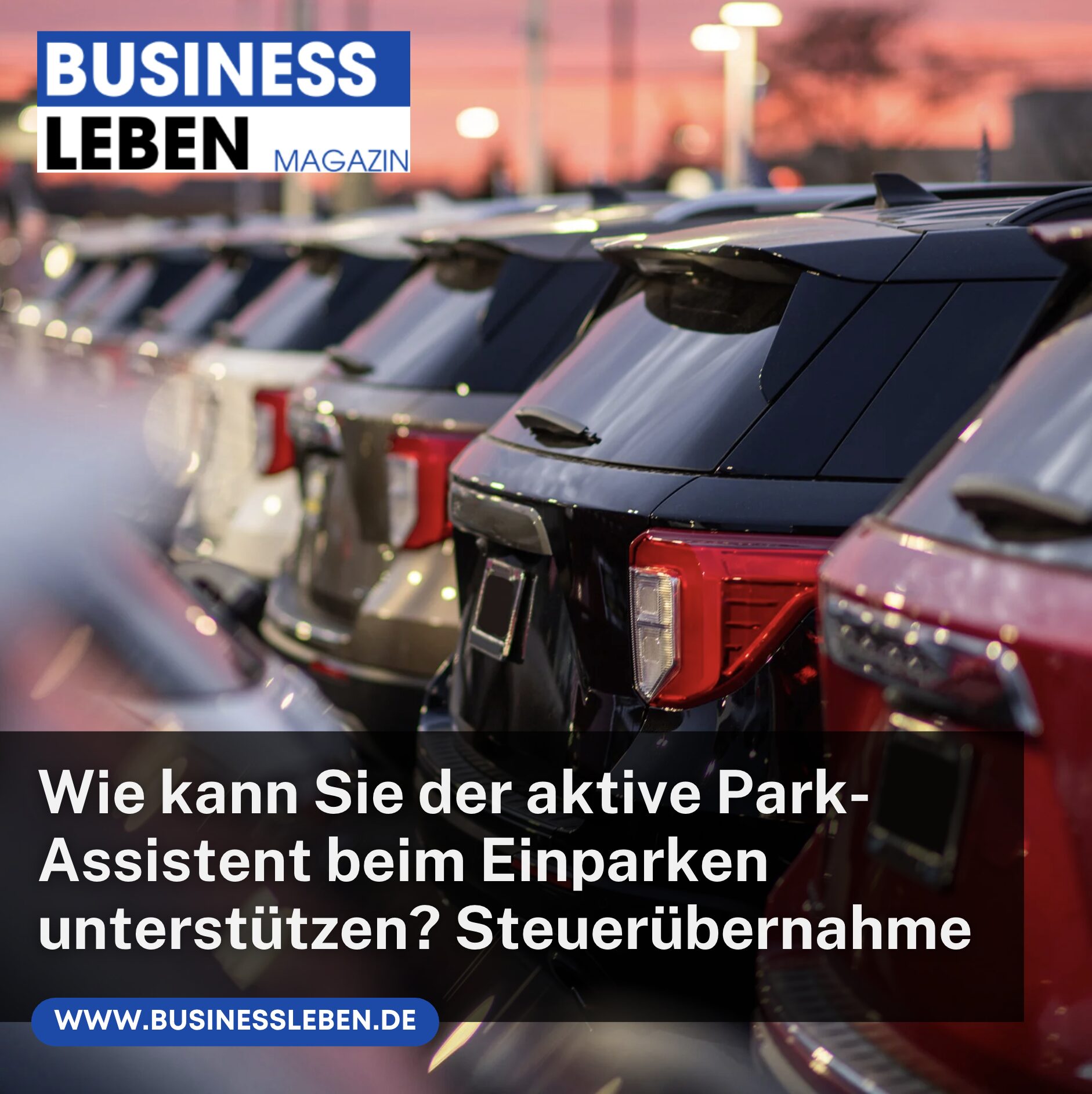 Wie kann Sie der aktive Park-Assistent beim Einparken unterstützen? Steuerübernahme