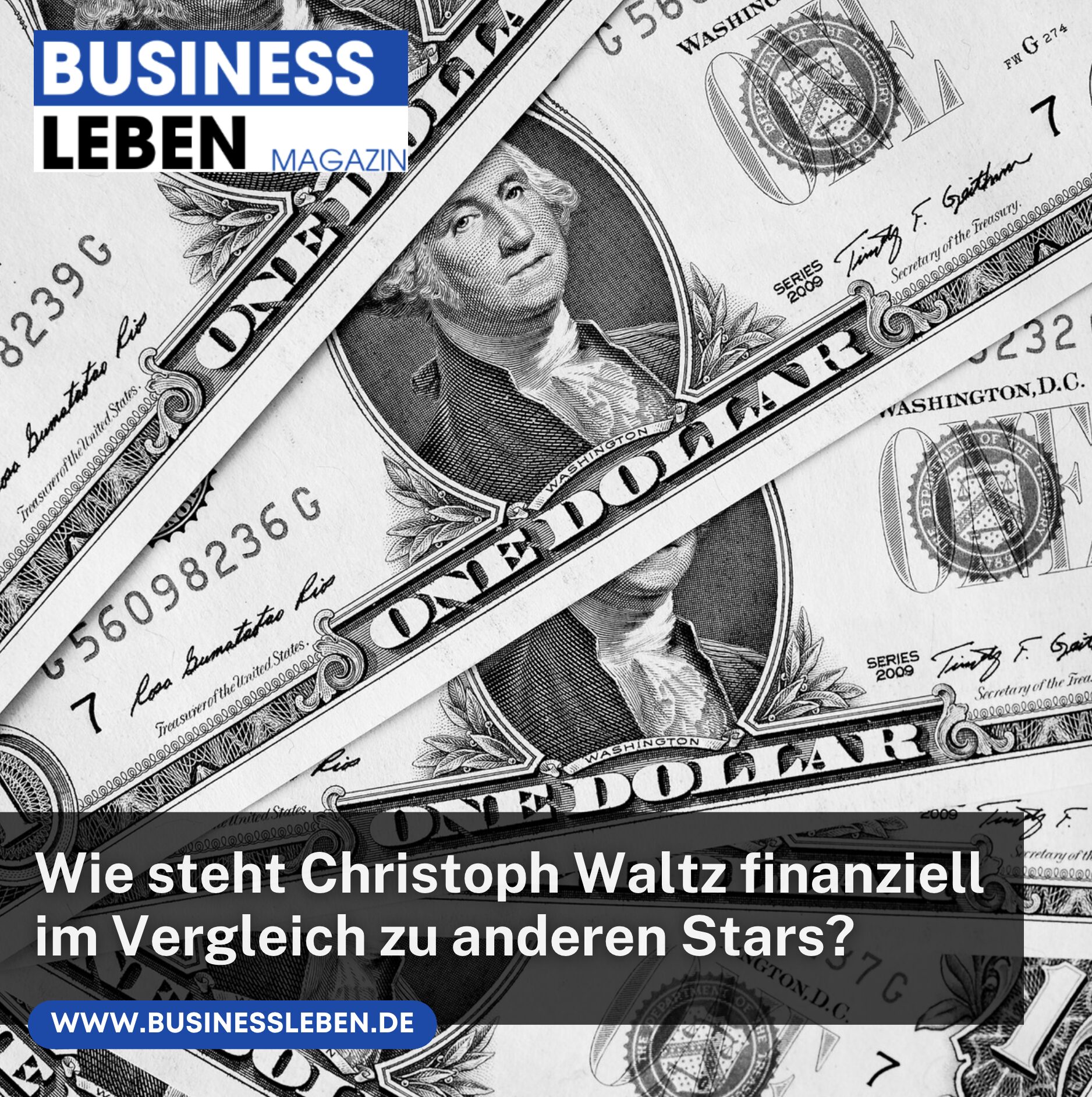Wie steht Christoph Waltz finanziell im Vergleich zu anderen Stars?
