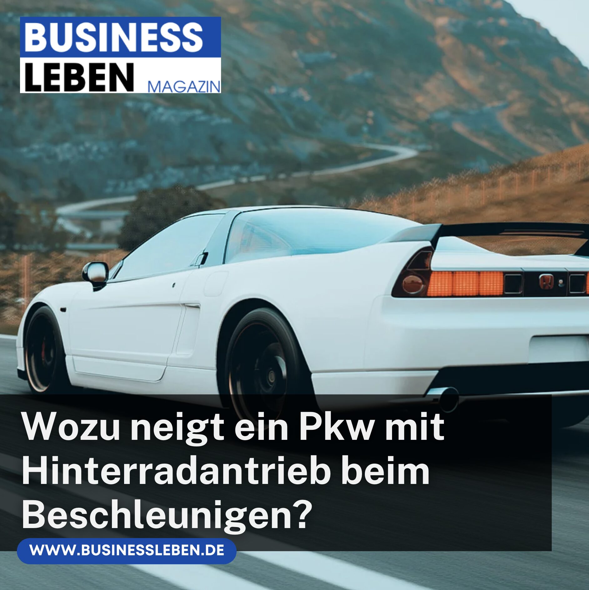 Wozu neigt ein Pkw mit Hinterradantrieb beim Beschleunigen?