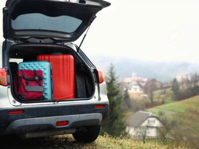 Wie weit darf eine Ladung über die Rückstrahler nach hinten höchstens hinausragen