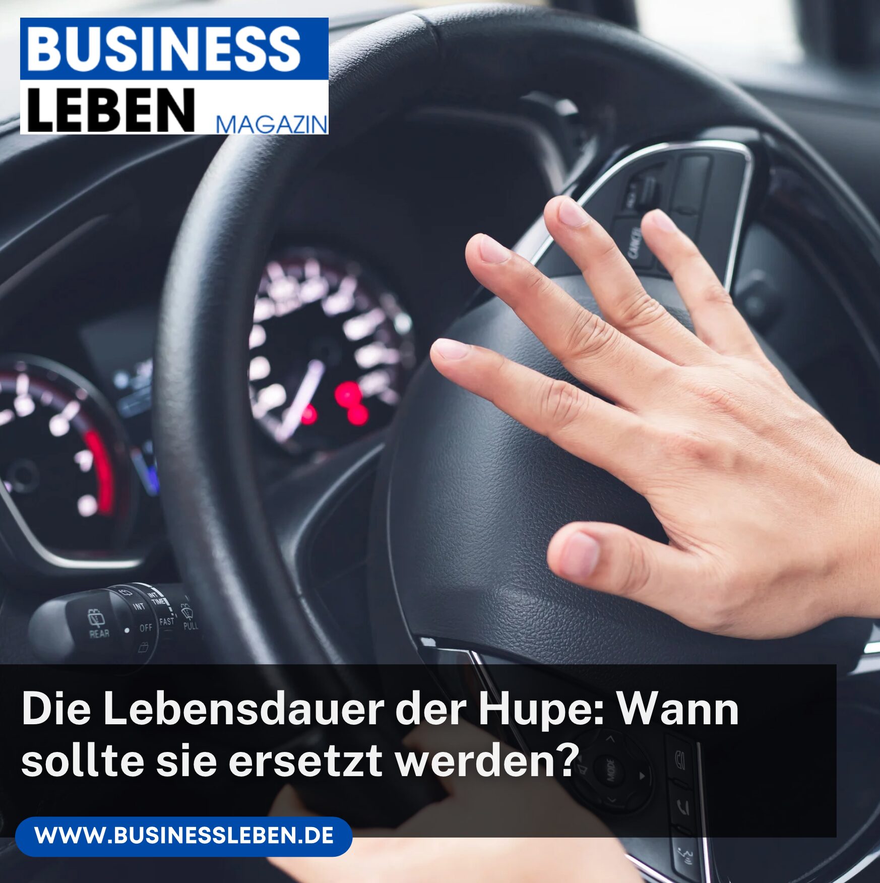 Die Lebensdauer der Hupe: Wann sollte sie ersetzt werden?