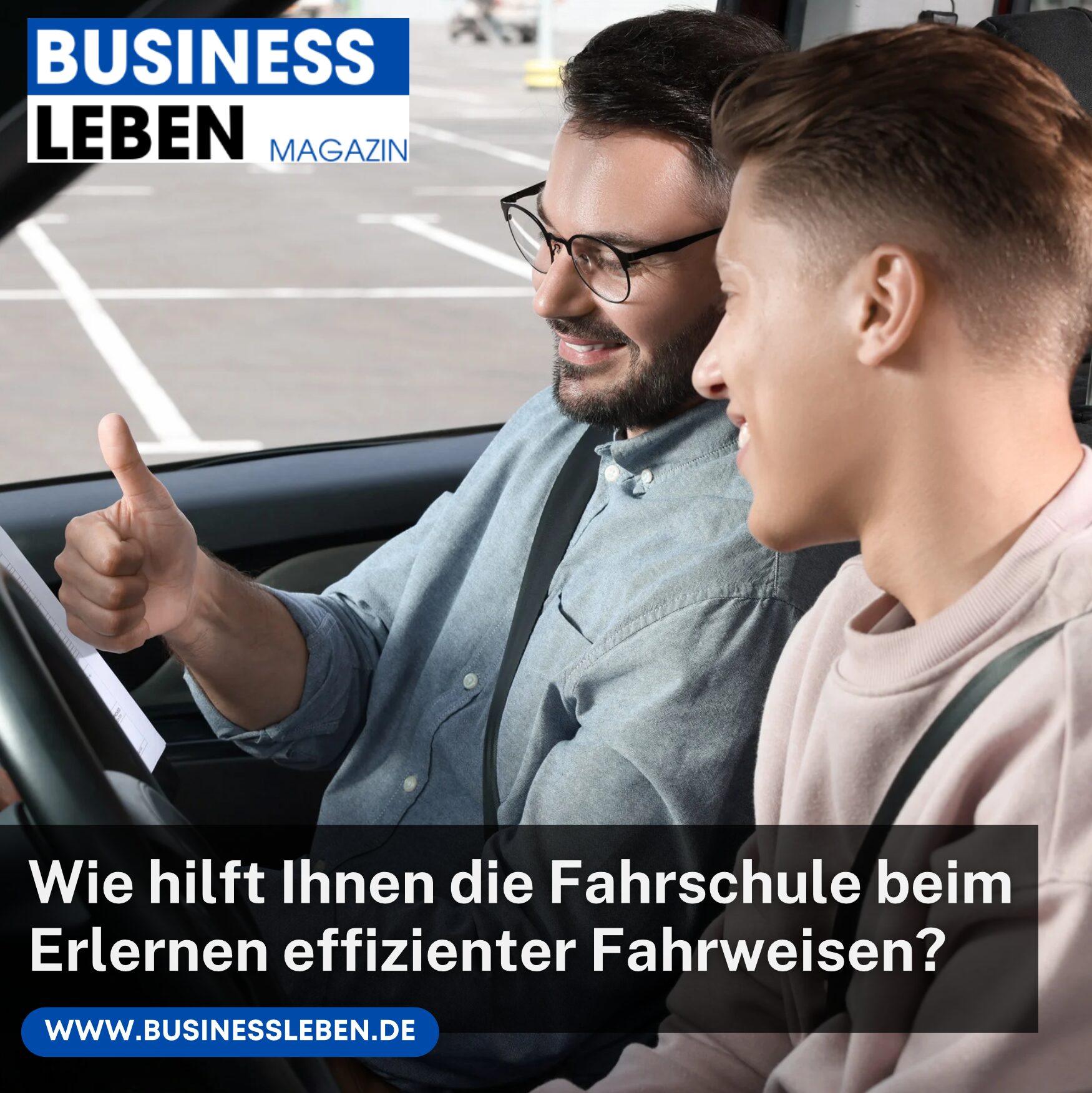Wie hilft Ihnen die Fahrschule beim Erlernen effizienter Fahrweisen?