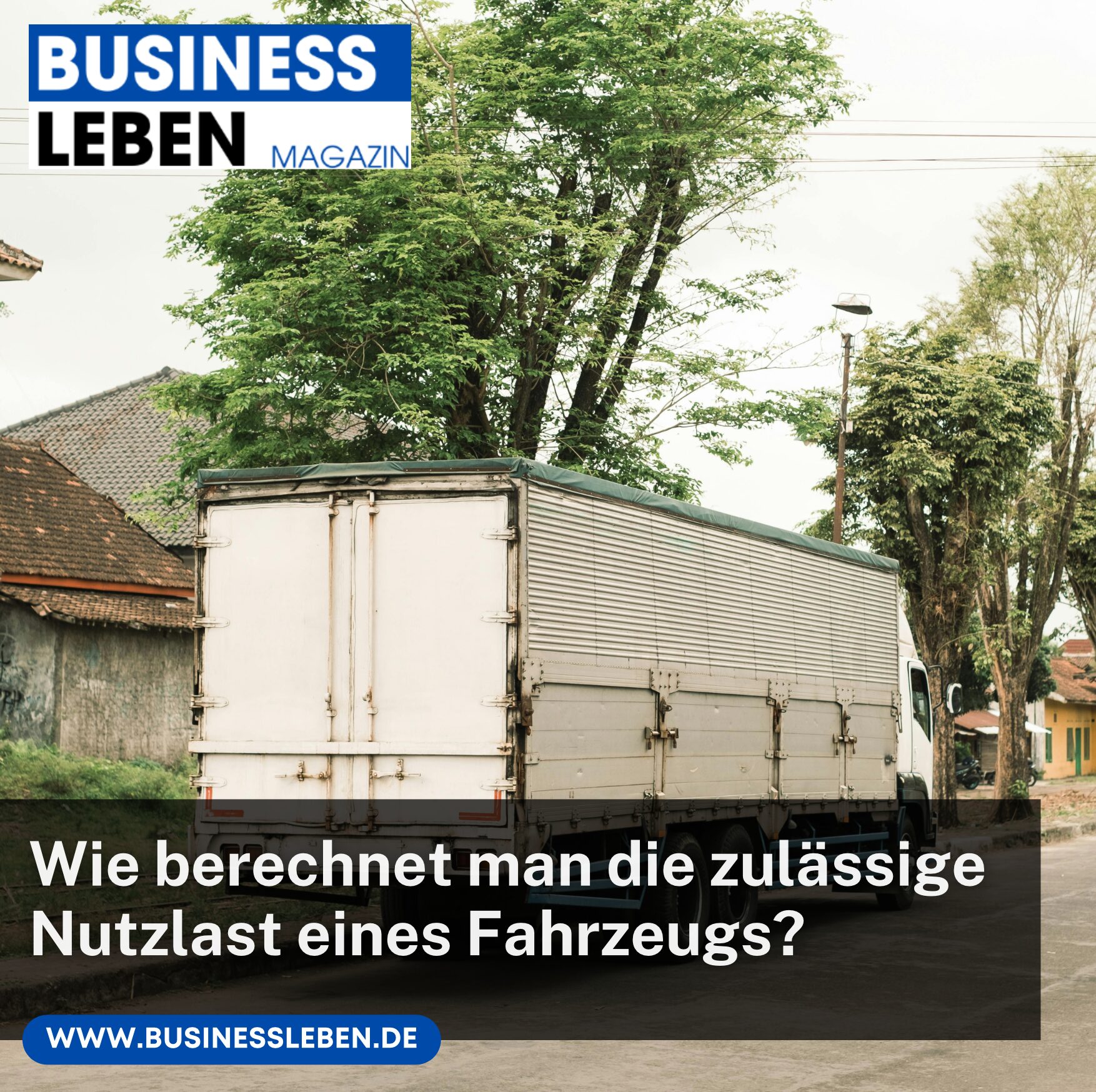 Wie berechnet man die zulässige Nutzlast eines Fahrzeugs?