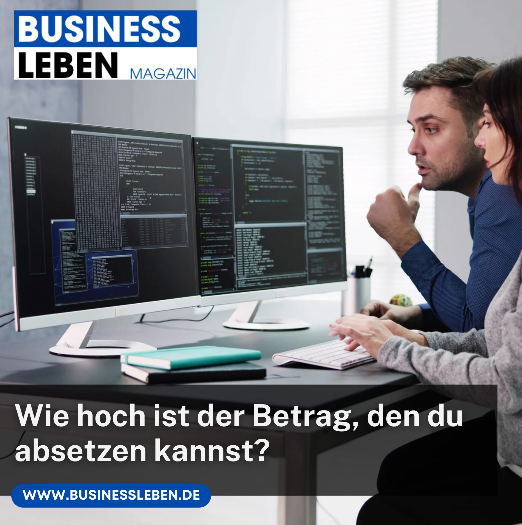 Wie hoch ist der Betrag, den du absetzen kannst?