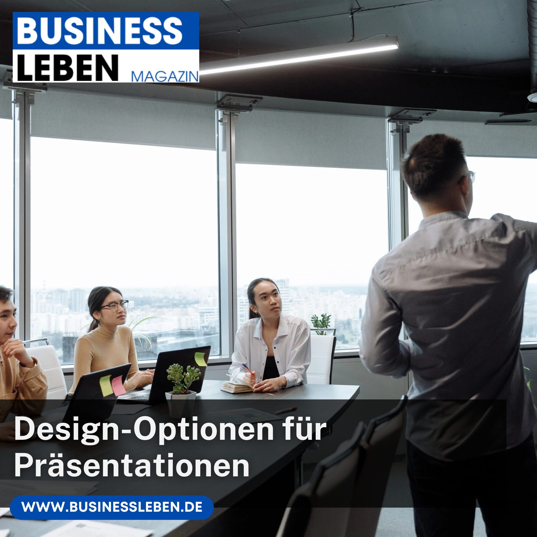 Design-Optionen für Präsentationen