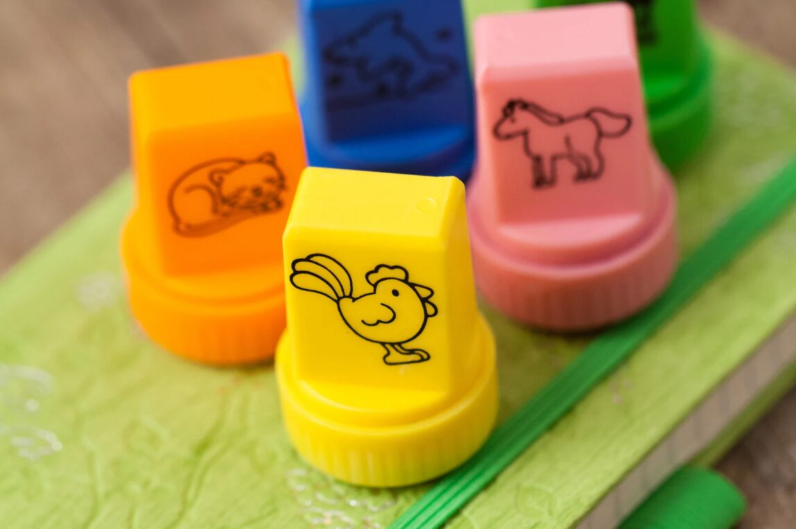 Stempel für Kinder im pädagogischen Alltag