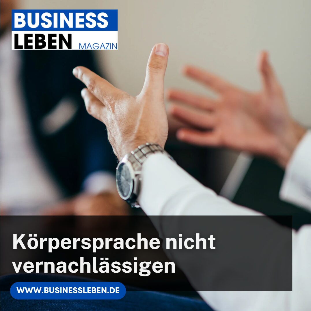 körpersprache vernachlässigen