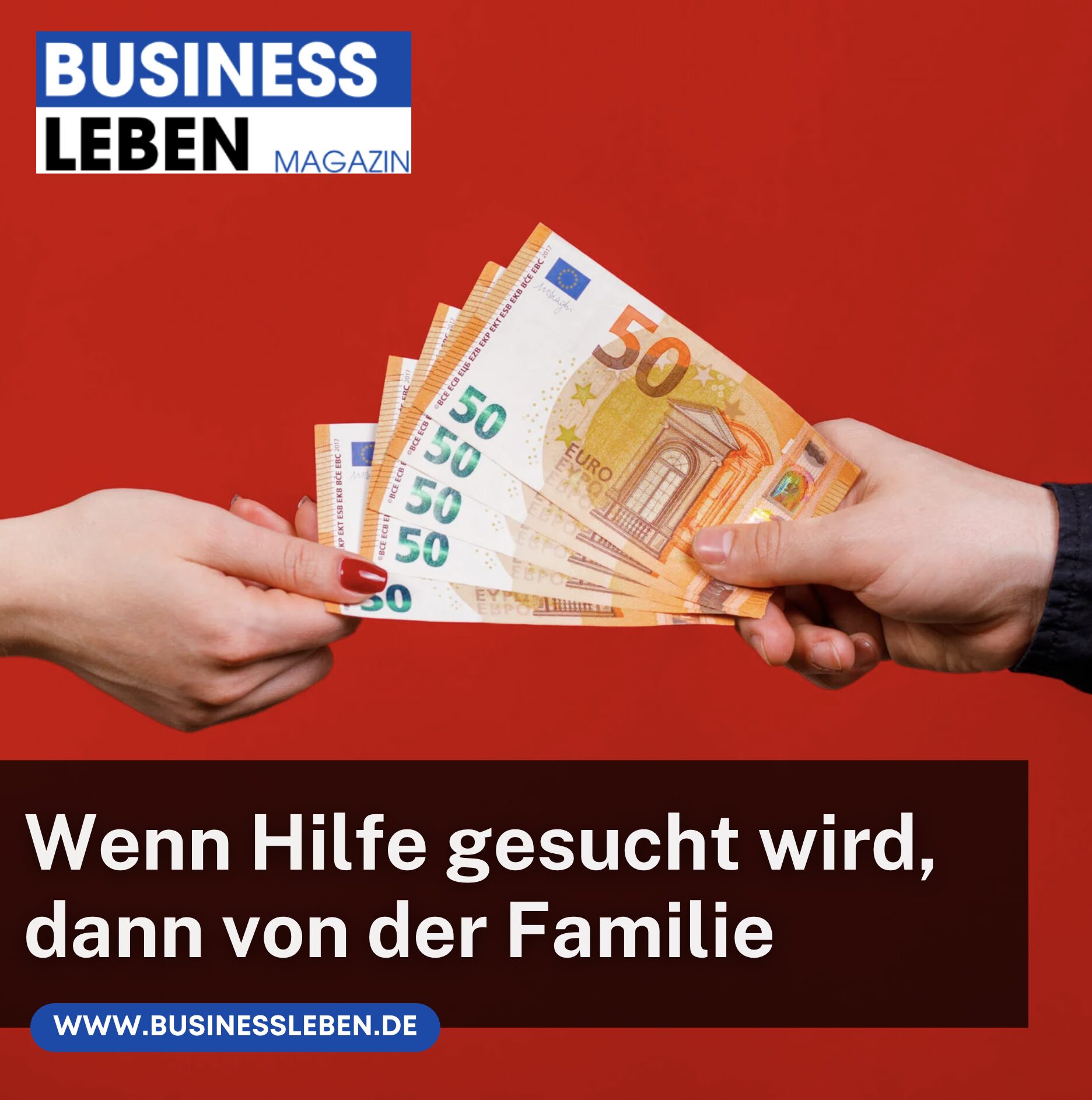 Wenn Hilfe gesucht wird, dann von der Familie