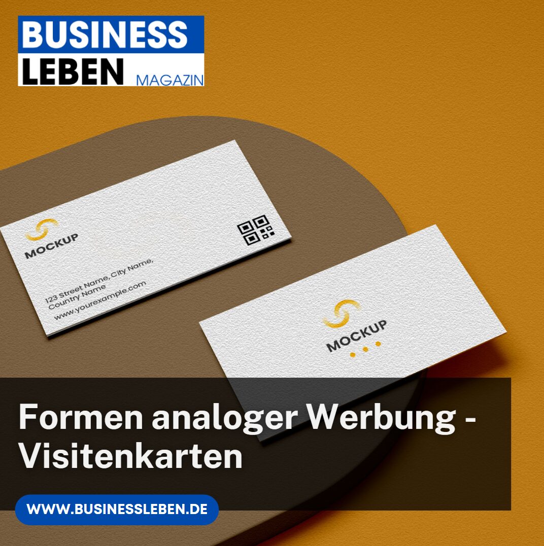 visitenkarten werbung