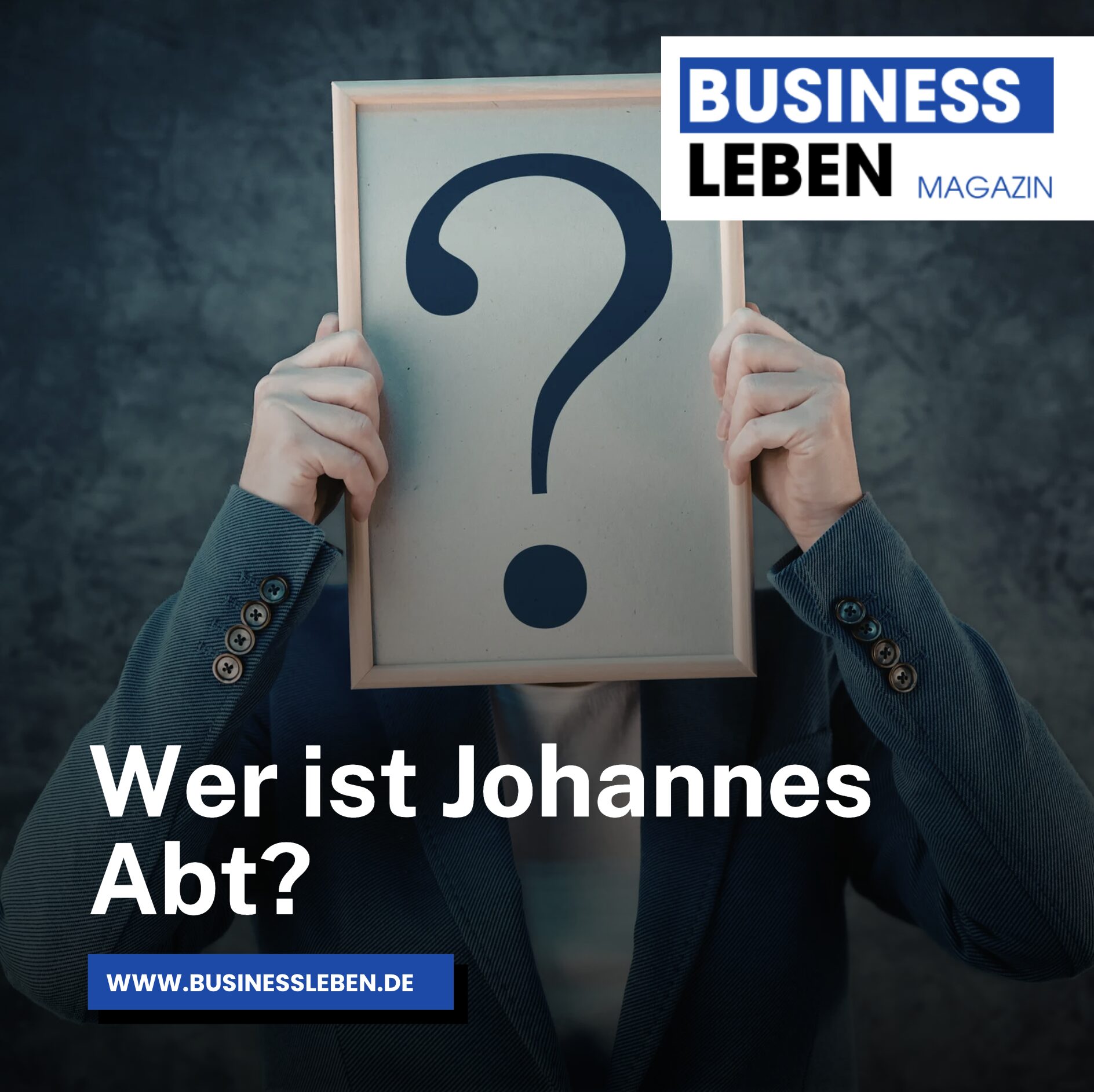 Wer ist Johannes Abt? Wer ist Johannes Abt?