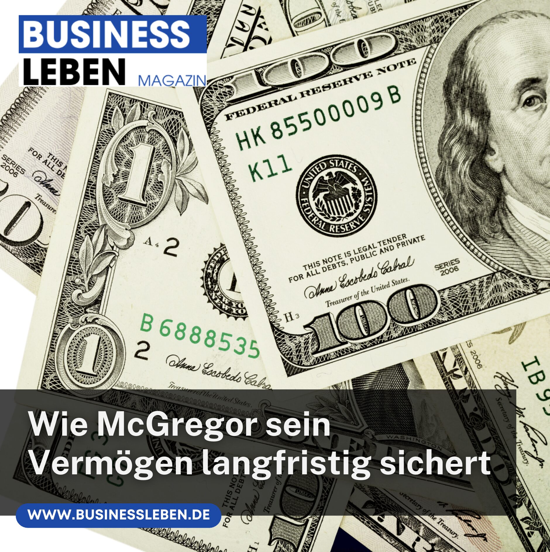 Wie McGregor sein Vermögen langfristig sichert