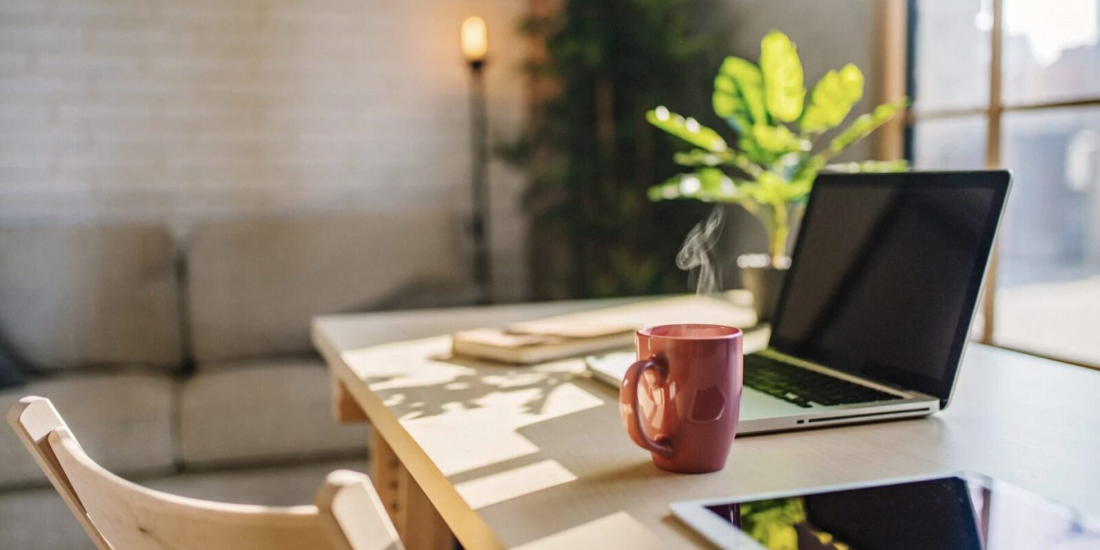Büro gemütlich einrichten