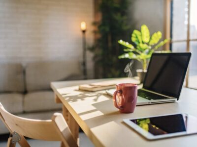 Büro gemütlich einrichten