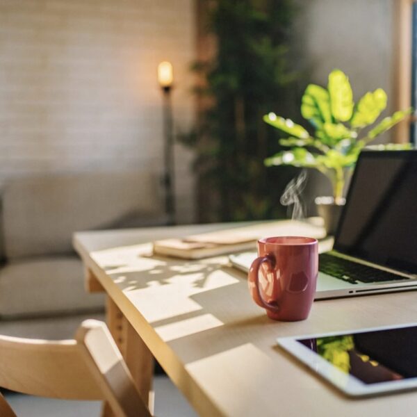 Büro gemütlich einrichten