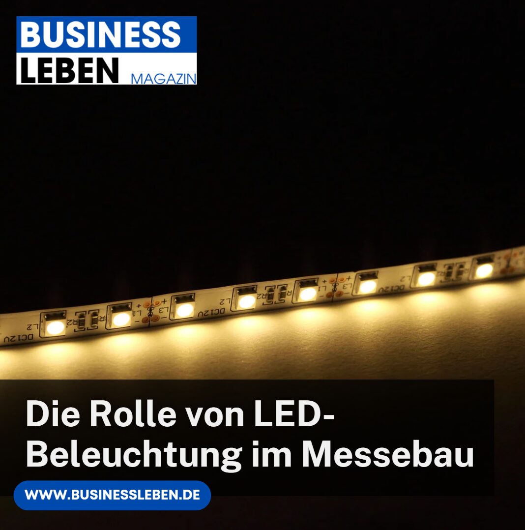 LED Beleuchtung im Messebau