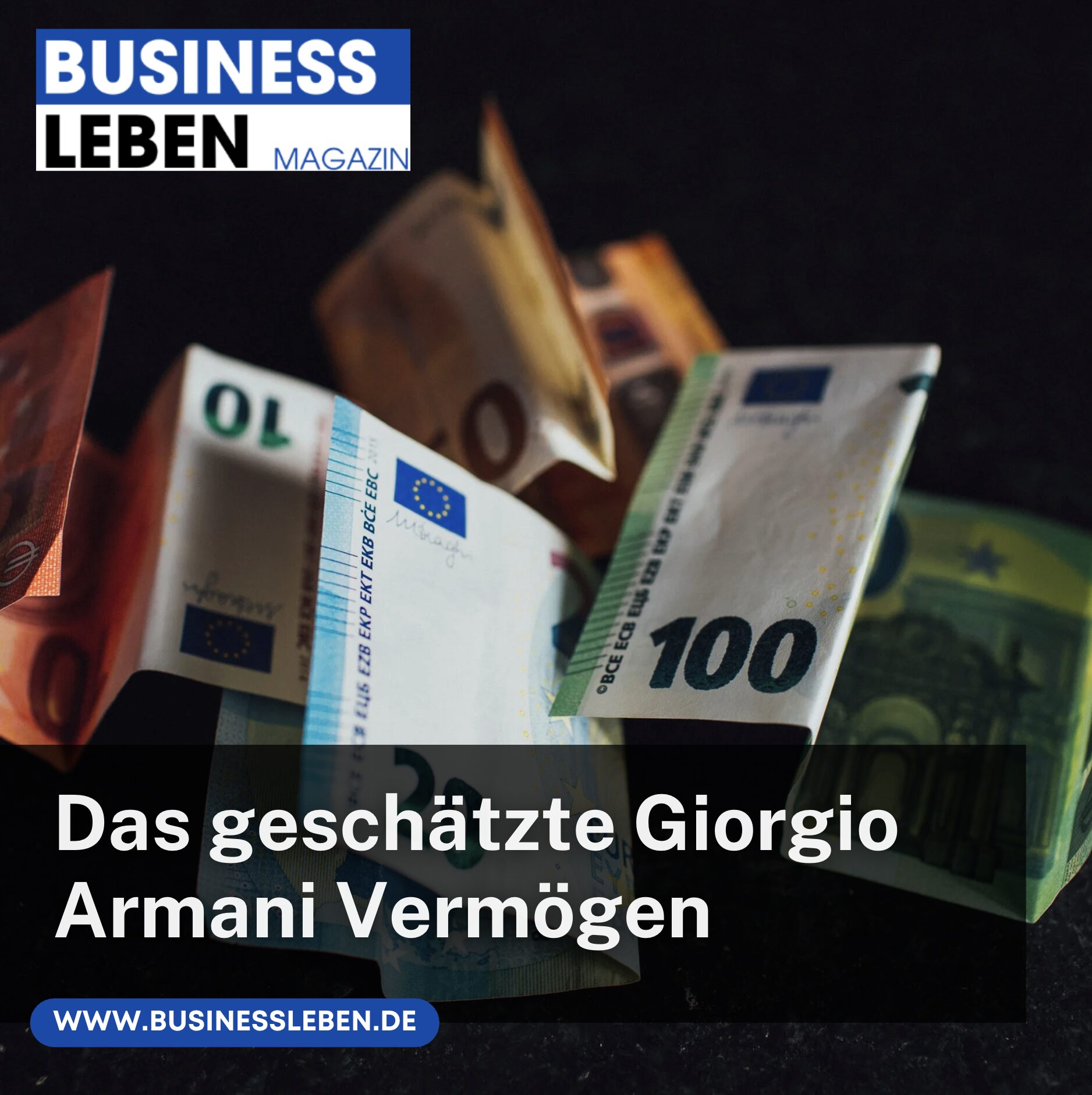 Das geschätzte Giorgio Armani Vermögen