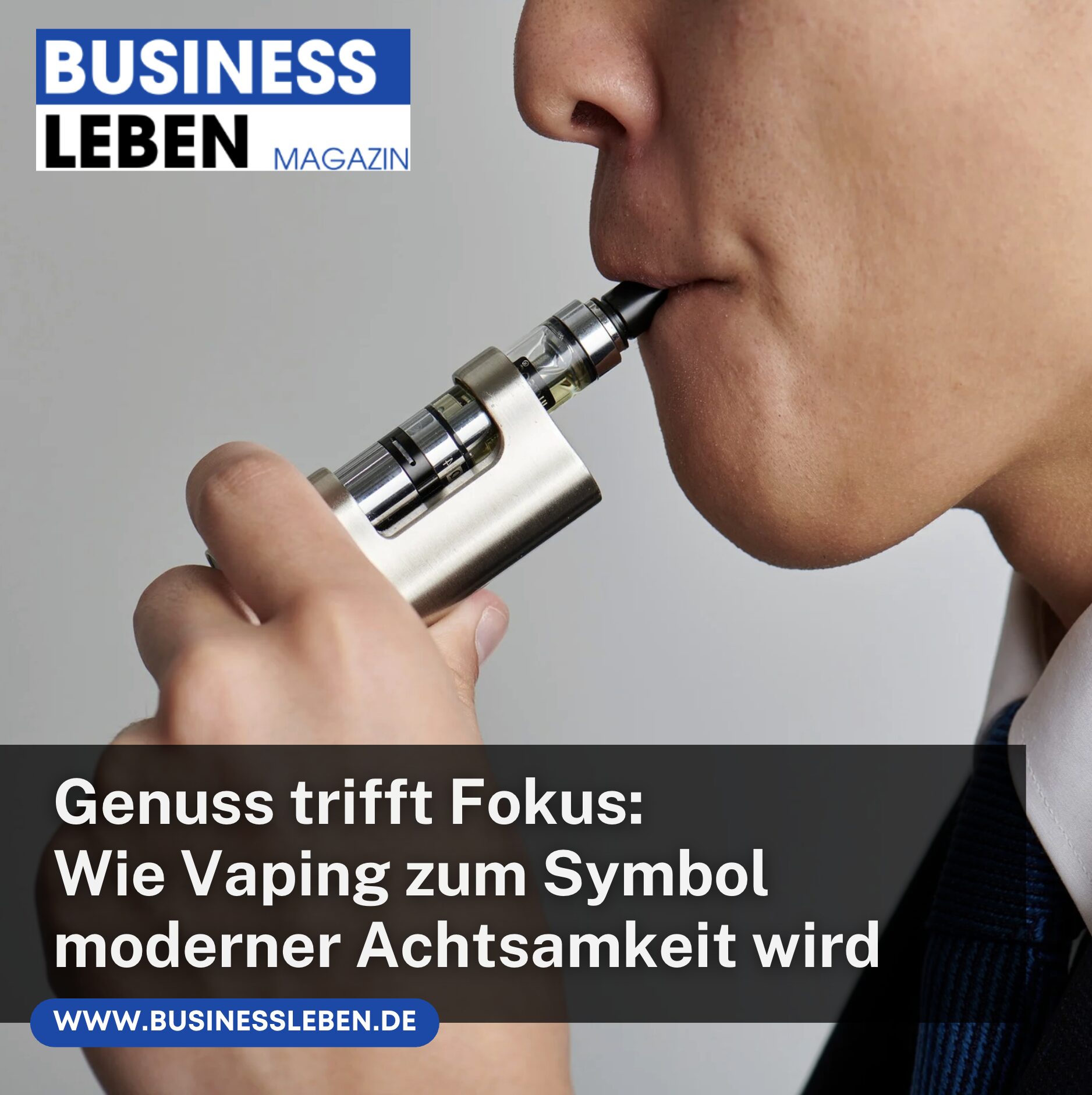 Genuss trifft Fokus: Wie Vaping zum Symbol moderner Achtsamkeit wird