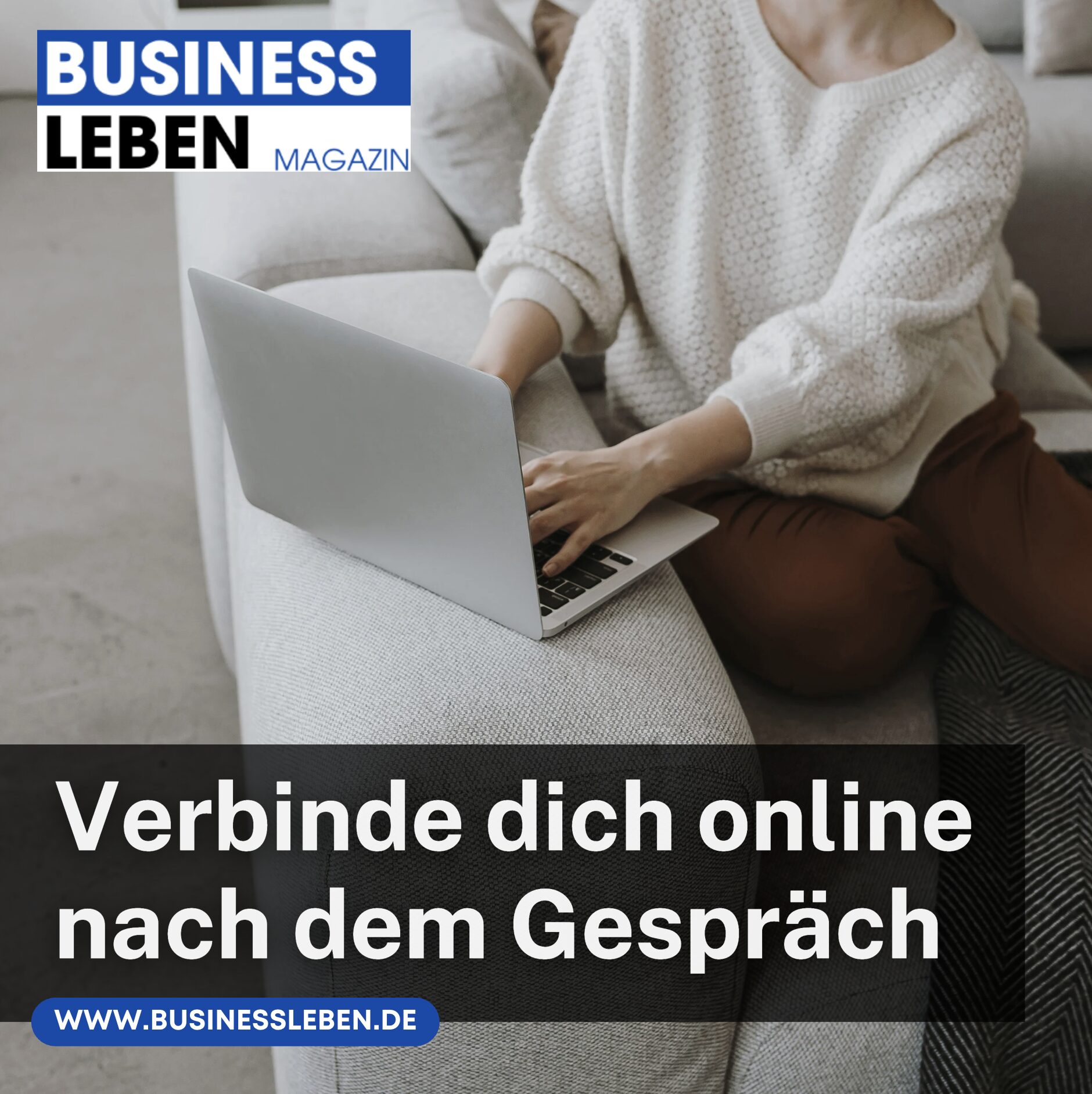 Verbinde dich online nach dem Gespräch Hacks INtrovertierte