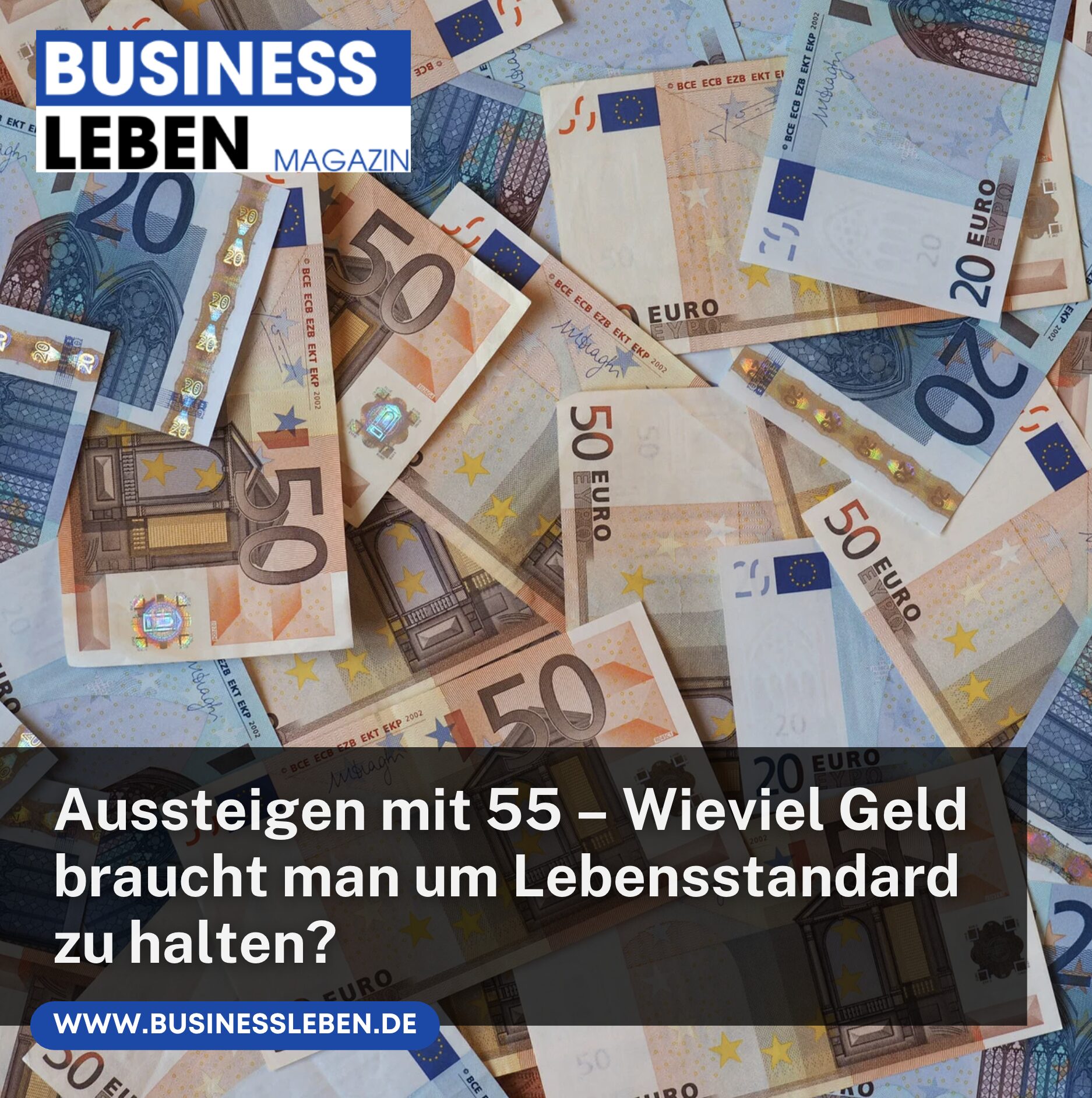 Aussteigen mit 55 – Wieviel Geld braucht man um Lebensstandard zu halten? Aussteigen mit 55 – Wieviel Geld braucht man um Lebensstandard zu halten?