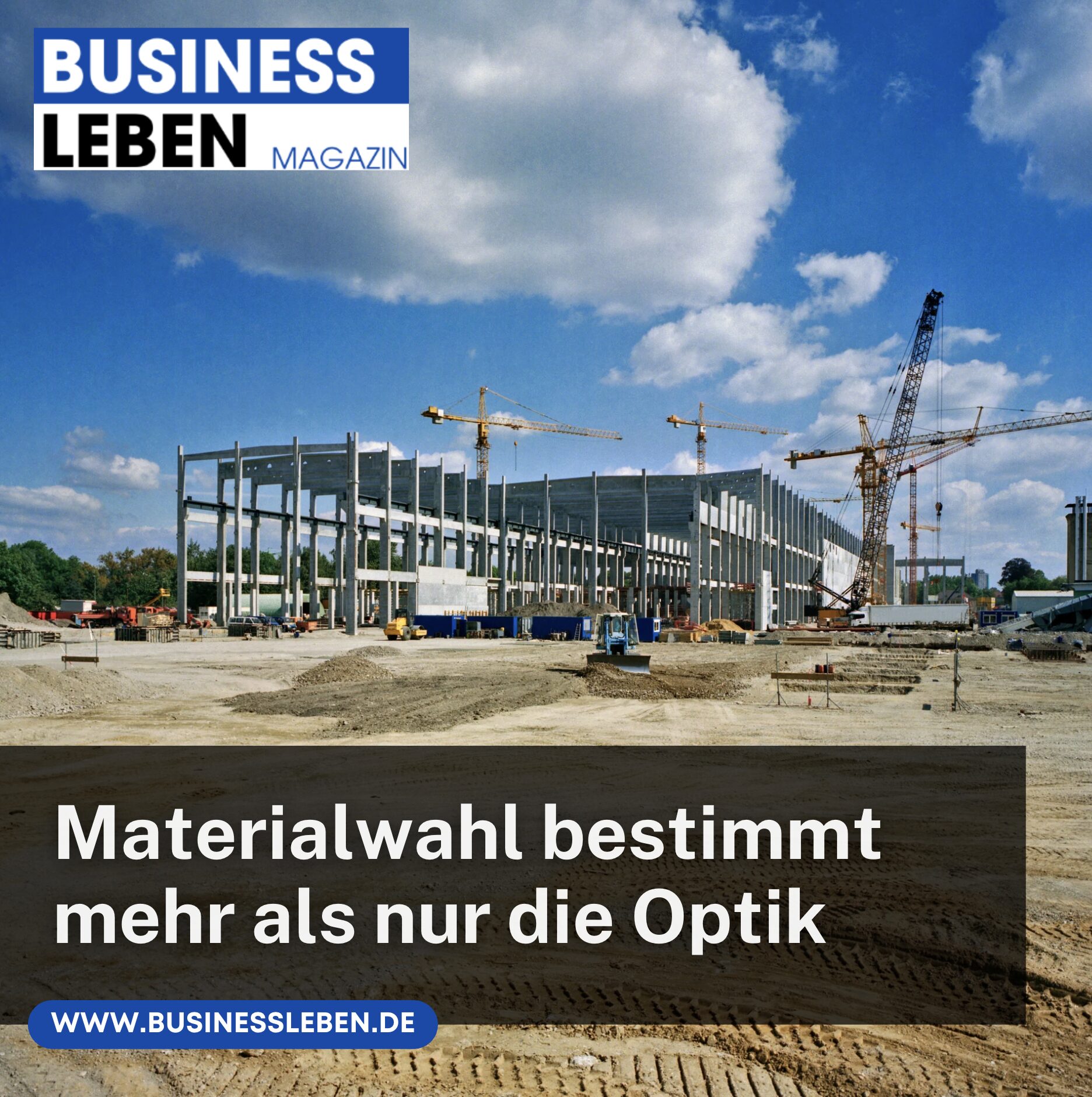 Materialwahl bestimmt mehr als nur die Optik