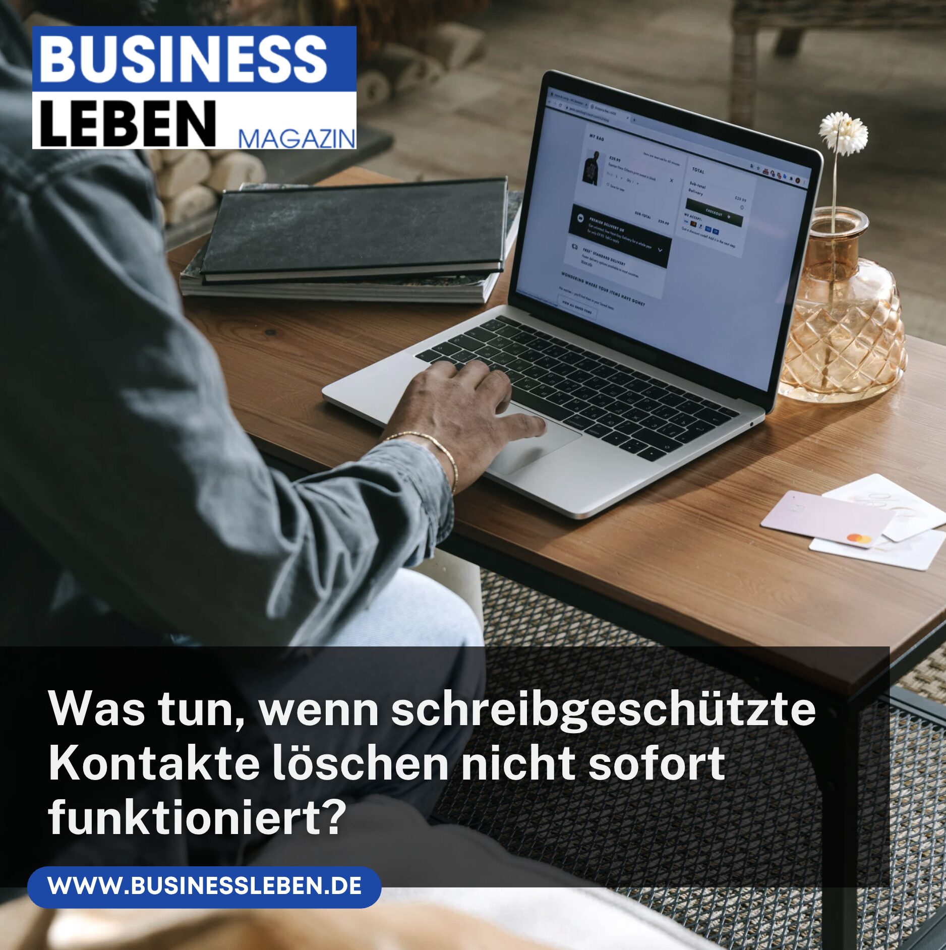 Was tun, wenn schreibgeschützte Kontakte löschen nicht sofort funktioniert? Was tun, wenn schreibgeschützte Kontakte löschen nicht sofort funktioniert?