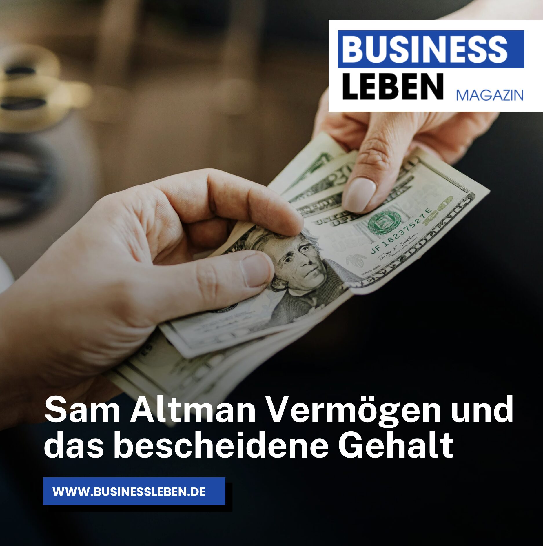 Sam Altman Vermögen und das bescheidene Gehalt Sam Altman Vermögen und das bescheidene Gehalt
