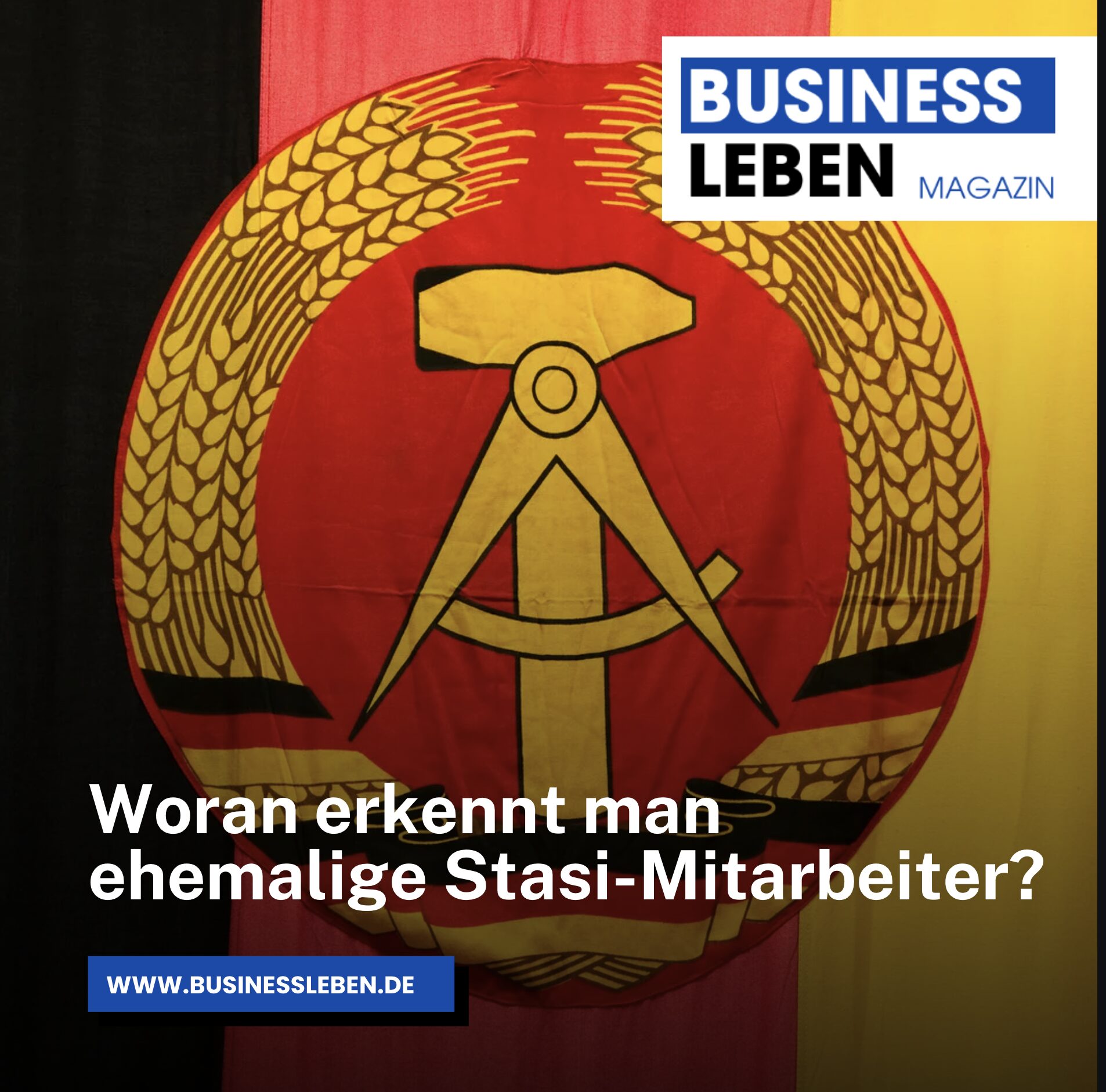 Woran erkennt man ehemalige Stasi-Mitarbeiter? Woran erkennt man ehemalige Stasi-Mitarbeiter?