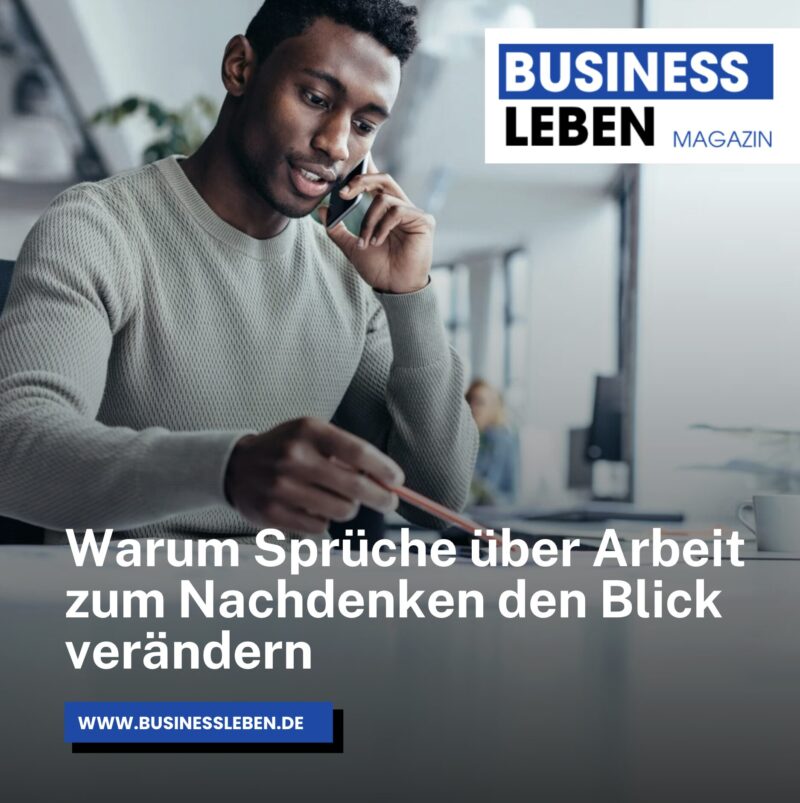 Sprüche über Arbeit zum Nachdenken | Motivationssprüche