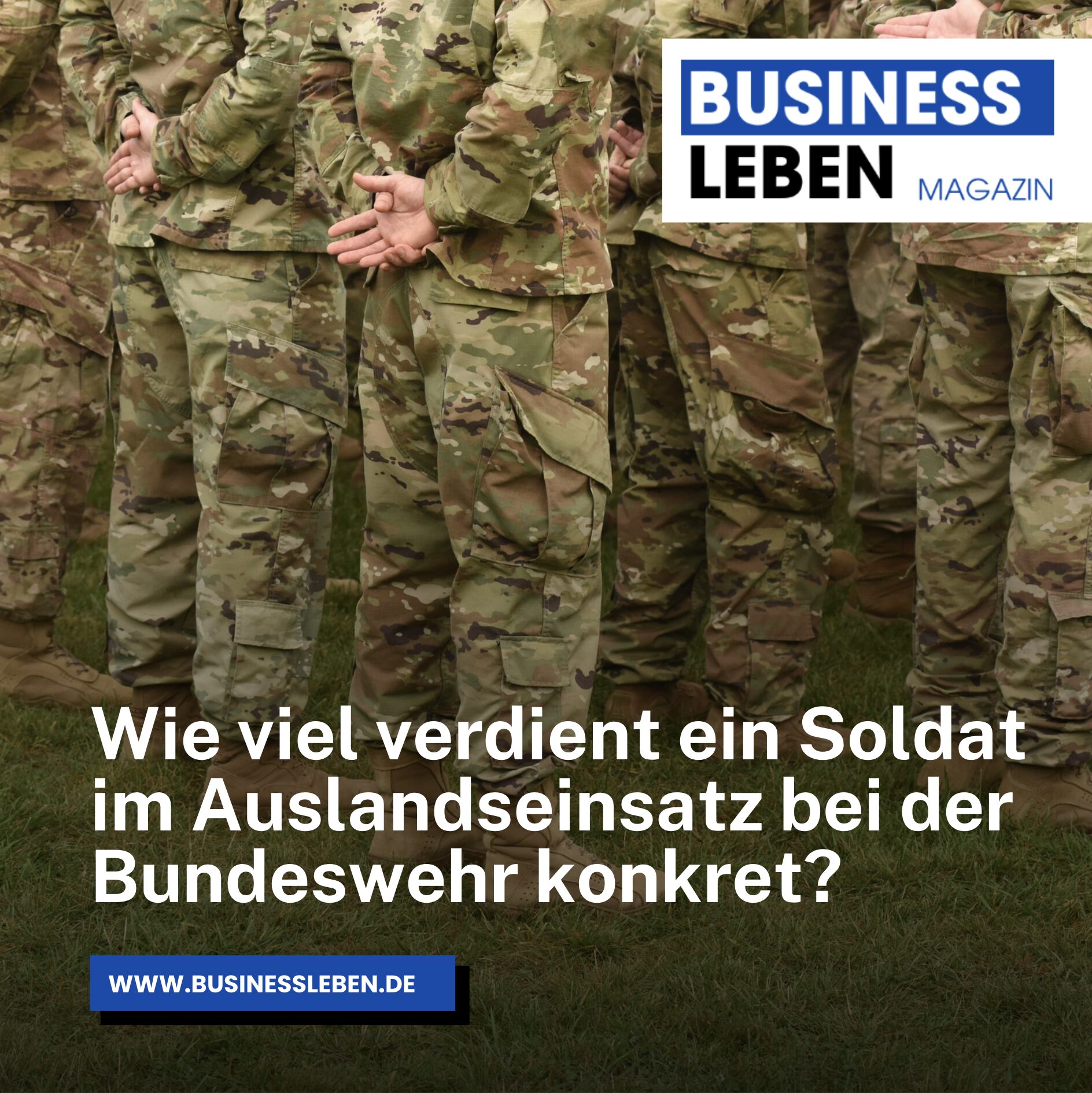Wie viel verdient ein Soldat im Auslandseinsatz bei der Bundeswehr konkret? Wie viel verdient ein Soldat im Auslandseinsatz bei der Bundeswehr konkret?
