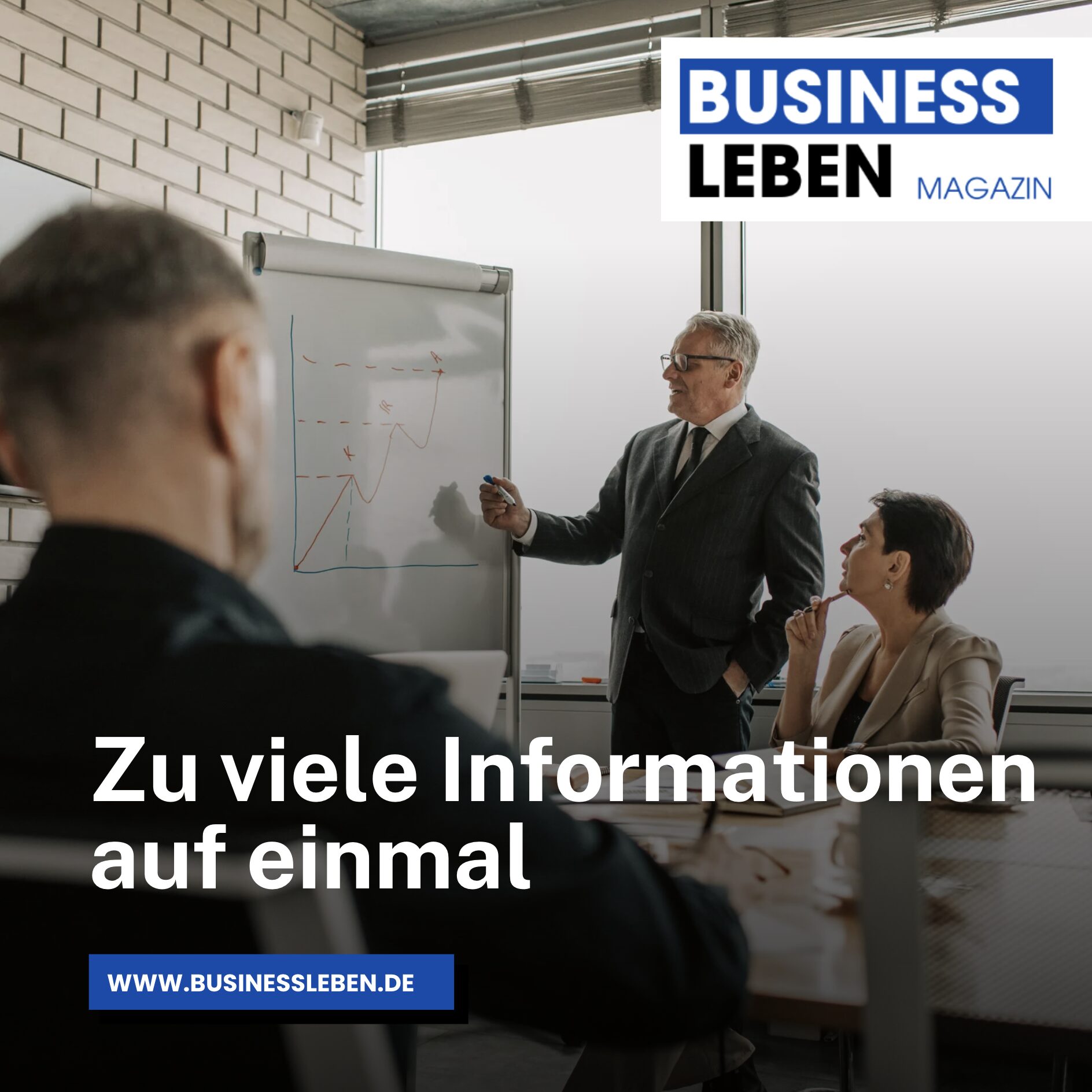 Zu viele Informationen auf einmal Zu viele Informationen auf einmal