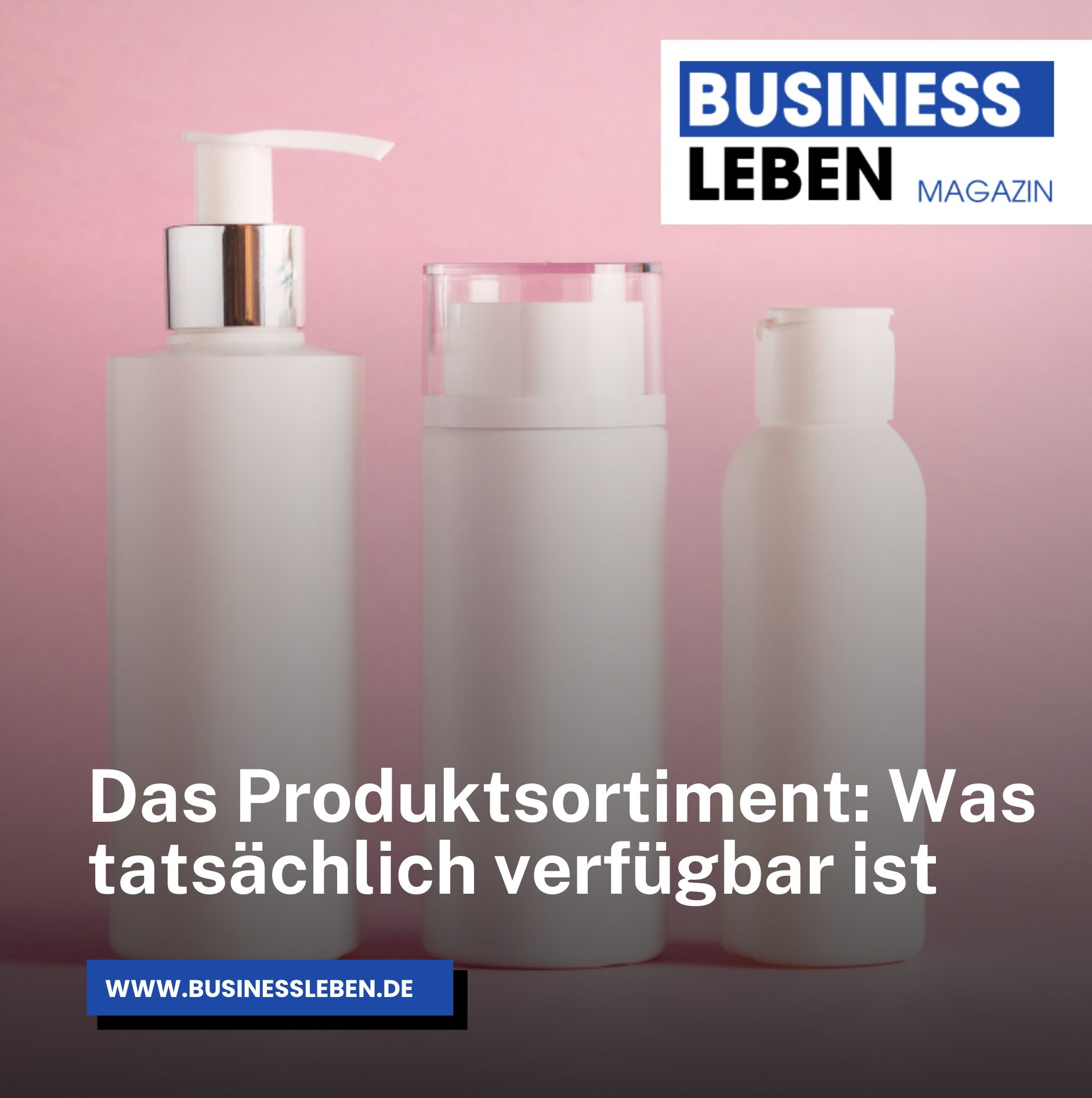 Das Produktsortiment: Was tatsächlich verfügbar ist Das Produktsortiment: Was tatsächlich verfügbar ist